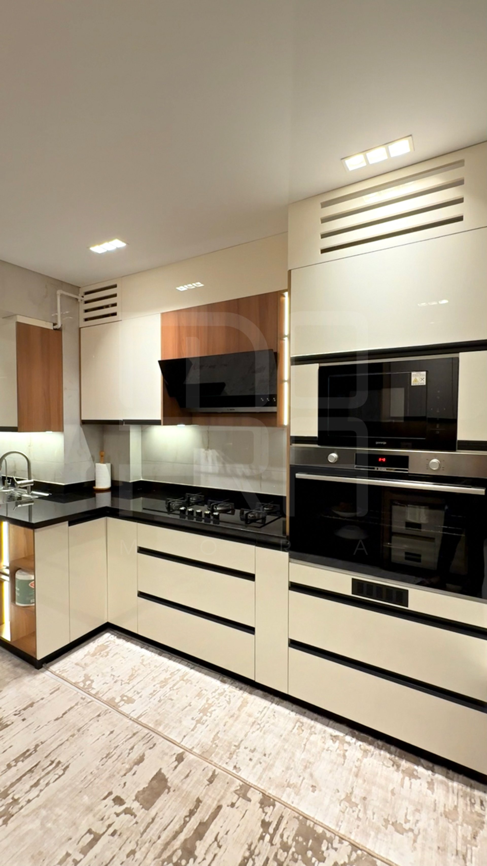 black blue and yellow textile