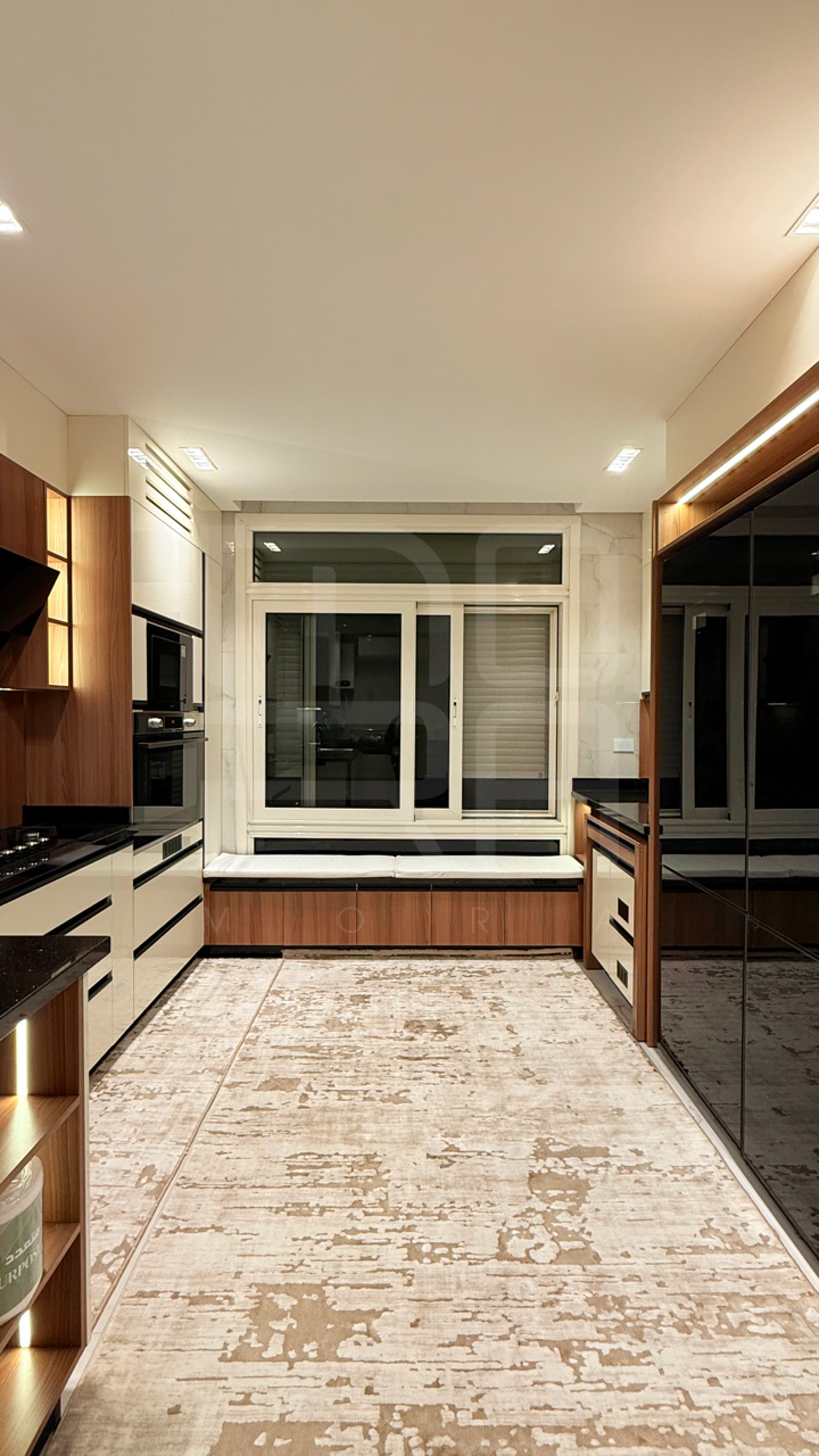 black blue and yellow textile