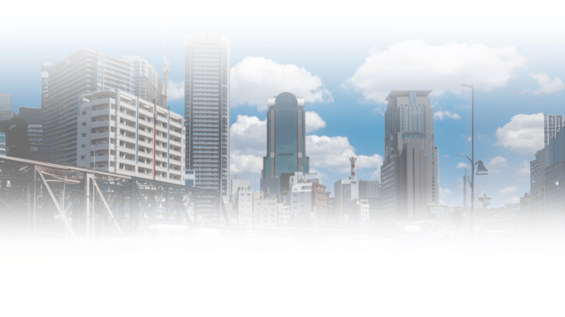 big city skyline traveled by the blind