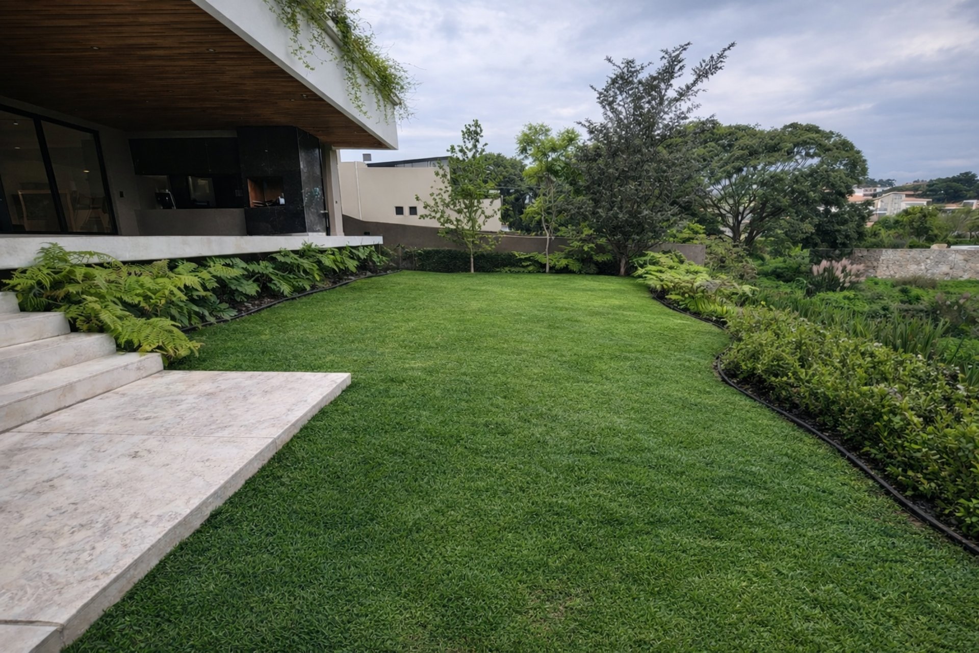 black and brown leather padded tub sofa