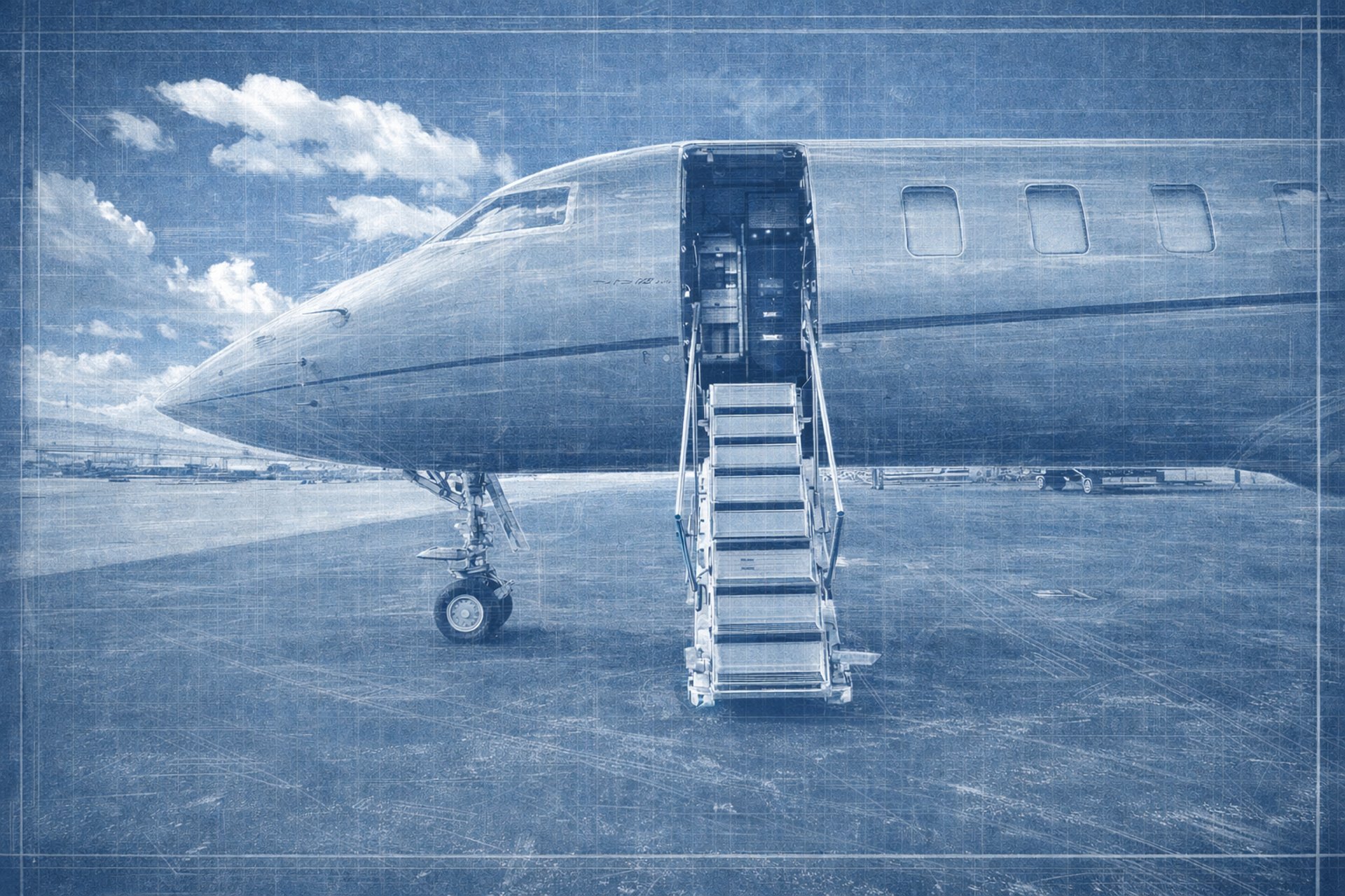 an abstract photo of a curved building with a blue sky in the background