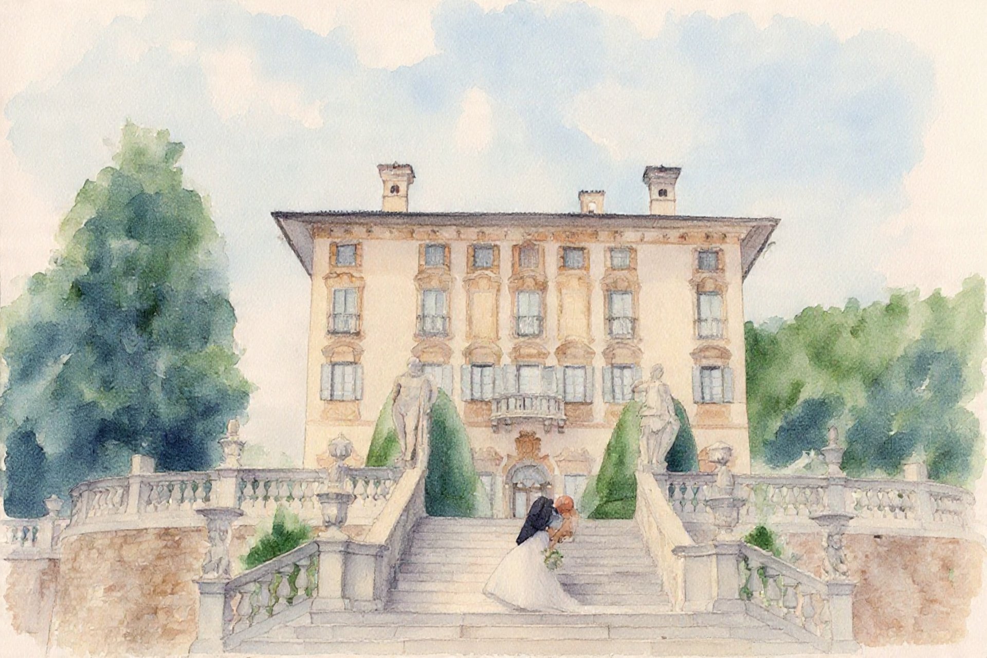 couple wearing silver-colored rings