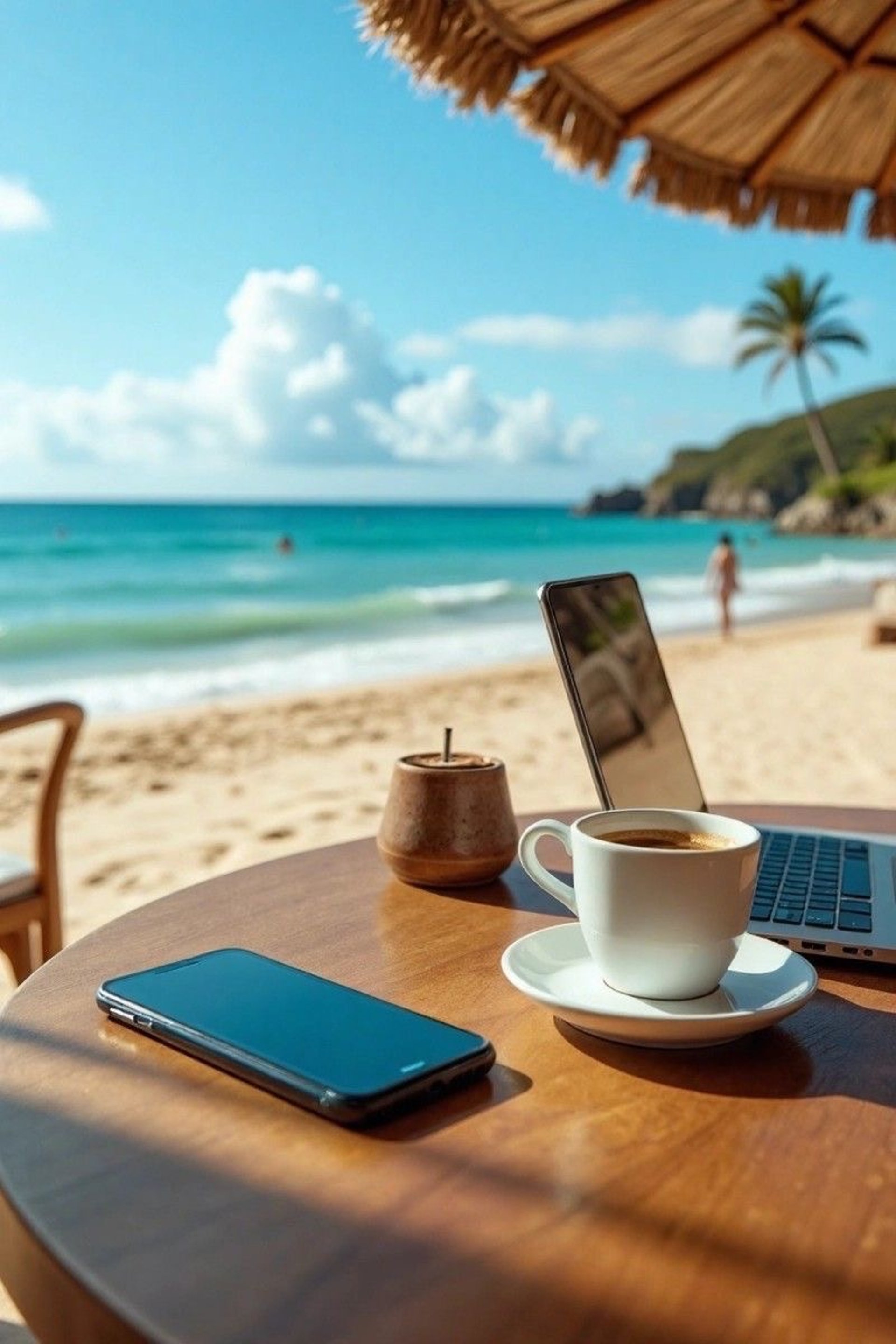 seashore during golden hour