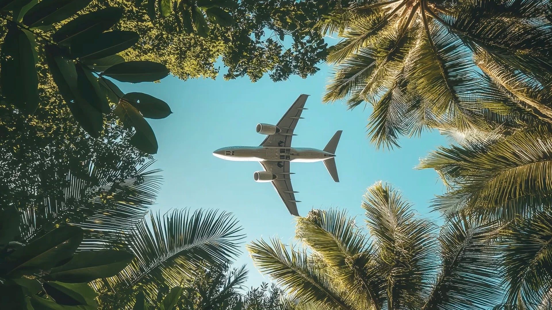 aerial photo of airplane wings during daytime
