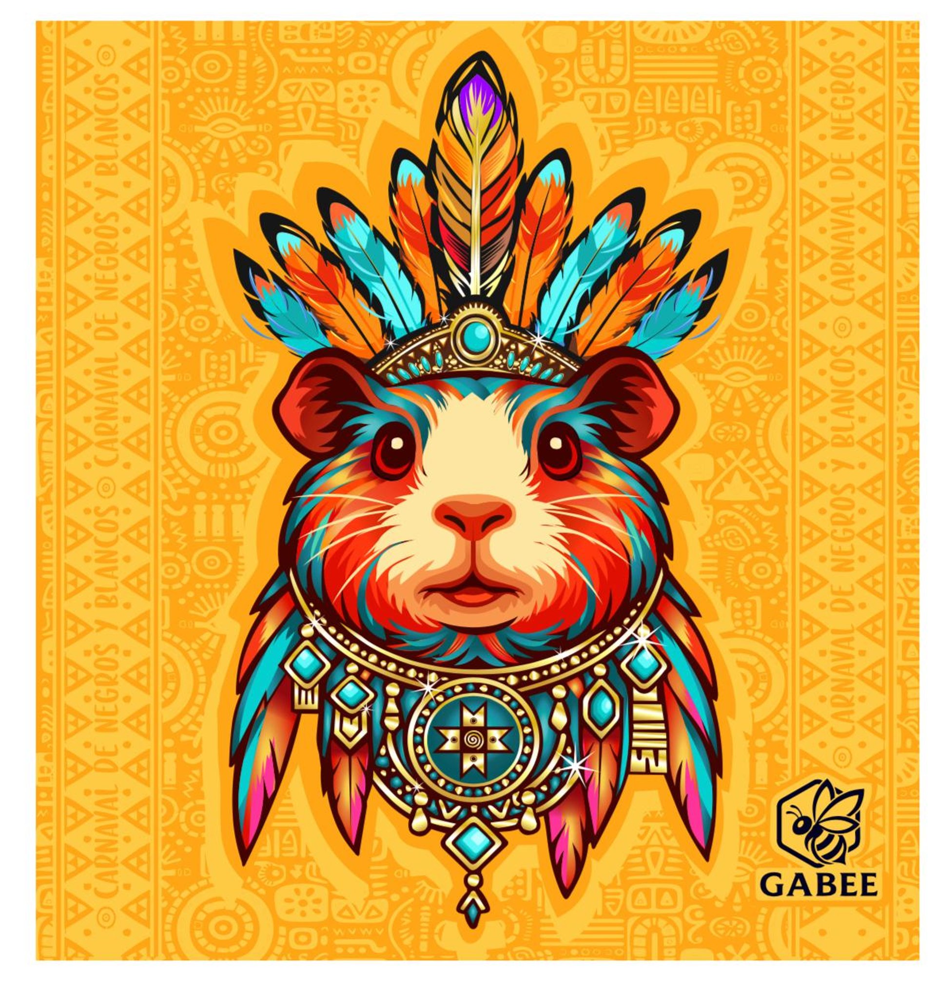 black blue and yellow textile