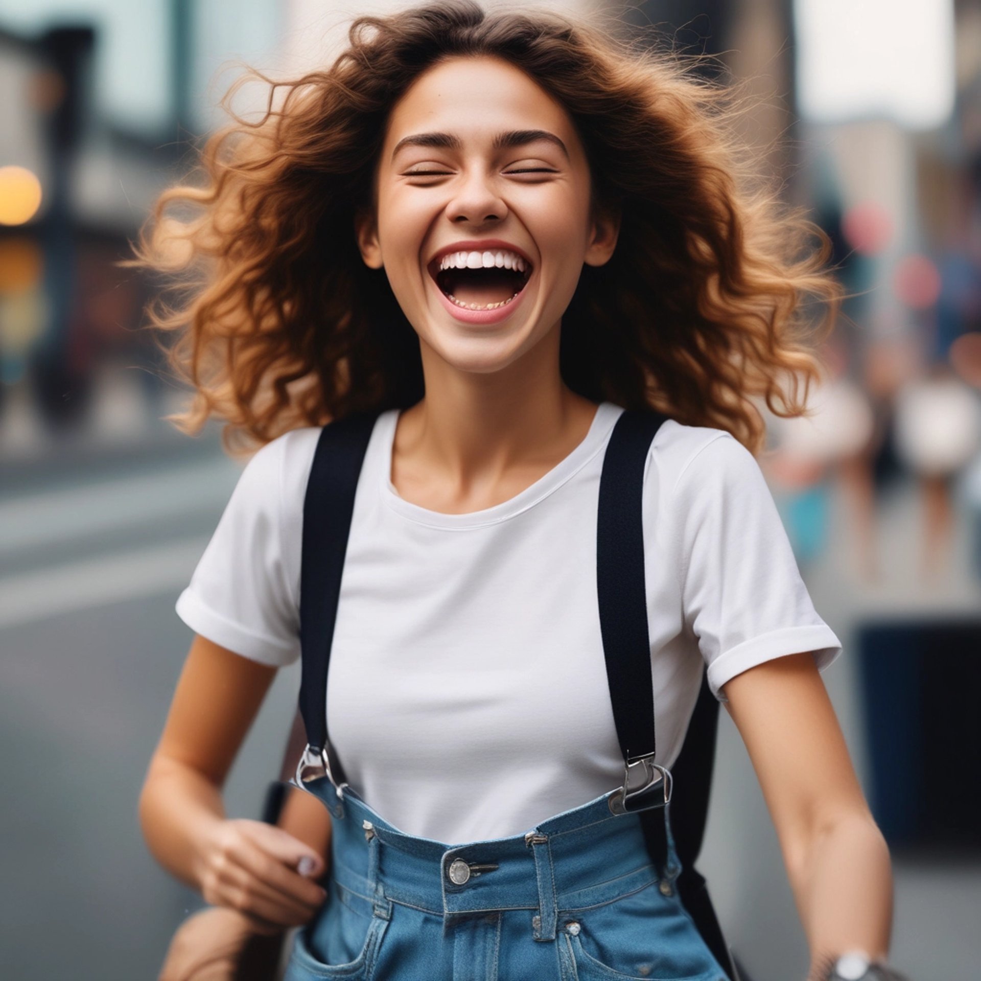 an abstract photo of a curved building with a blue sky in the background
