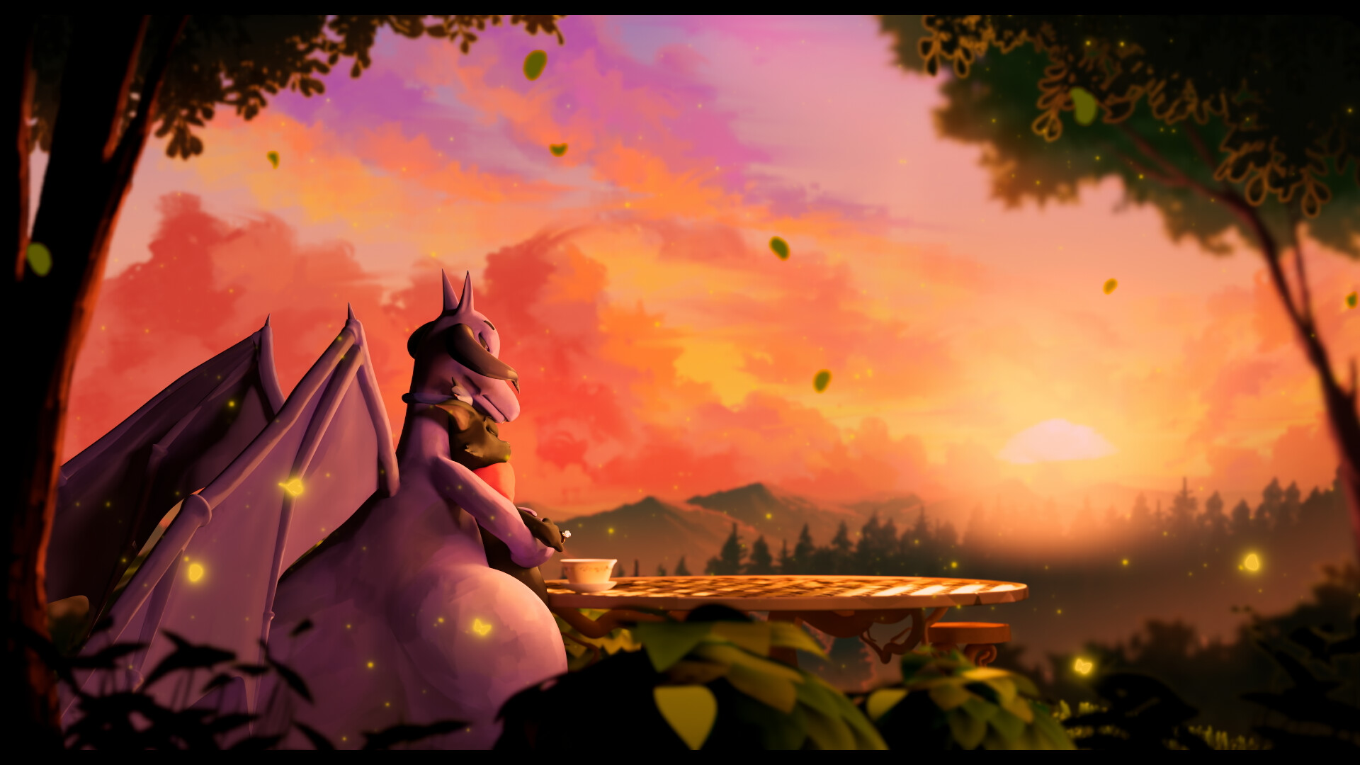 mountain range under blue sky