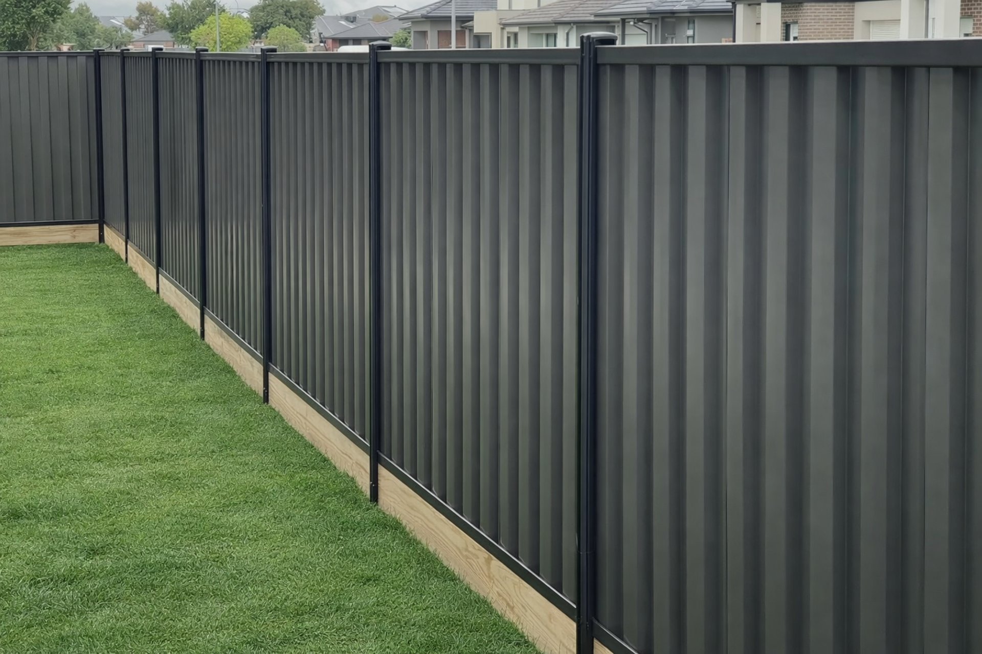 black and brown leather padded tub sofa