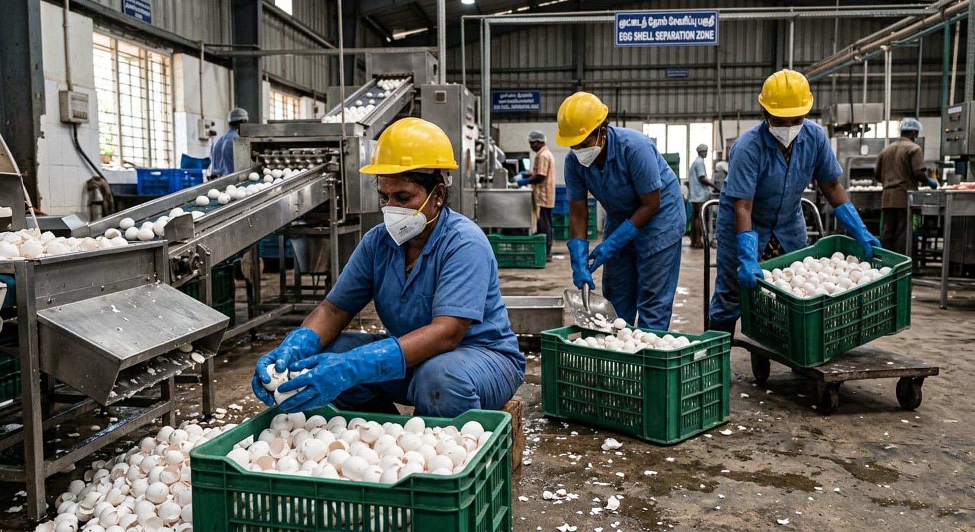 an abstract photo of a curved building with a blue sky in the background