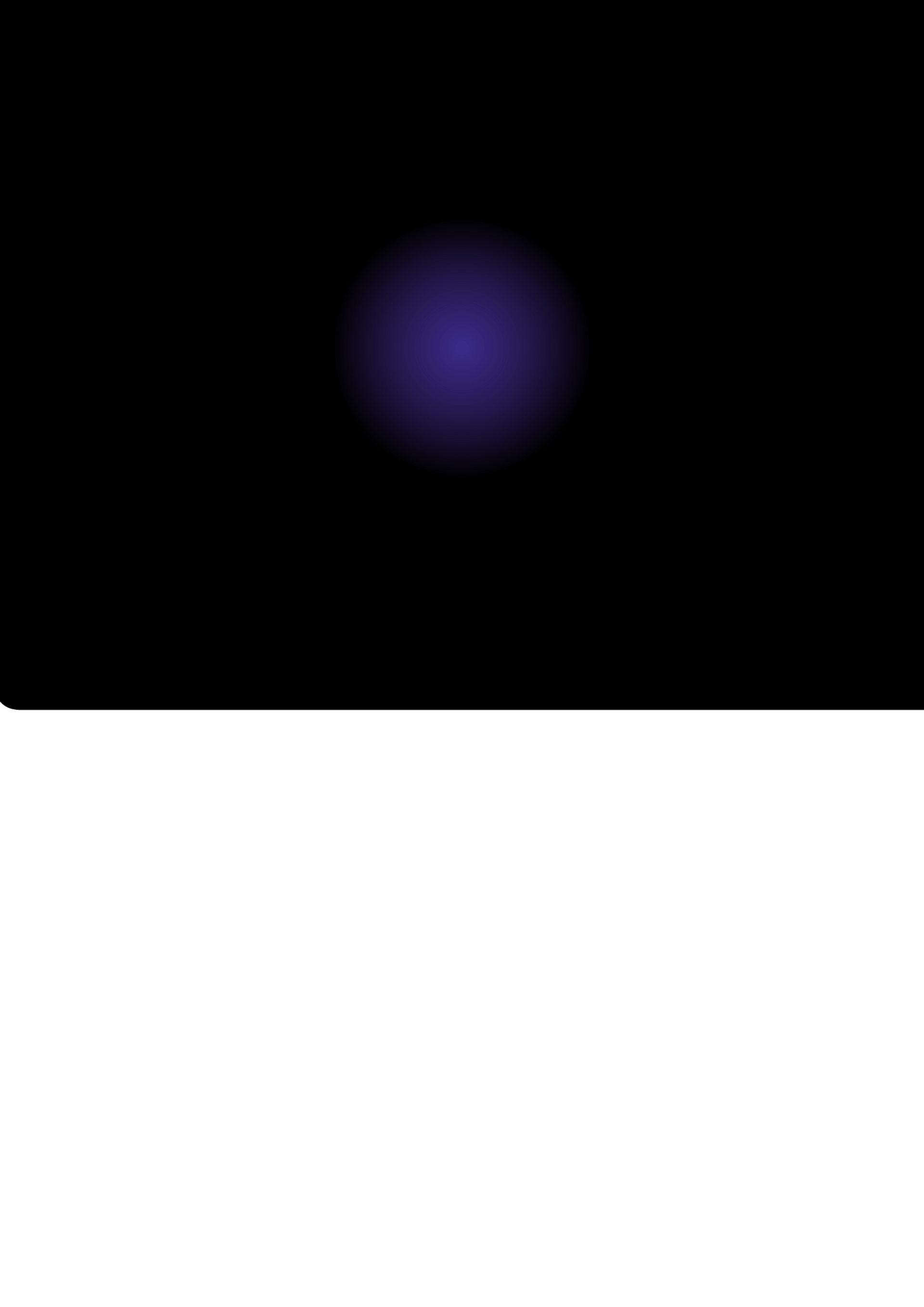 a blurry image of a blue ball in the dark