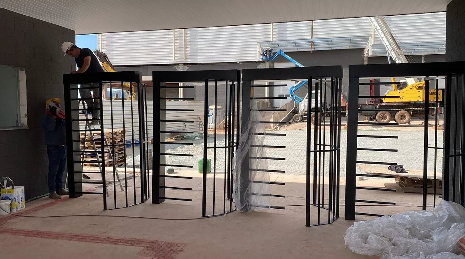 catraca torniquete informatizada