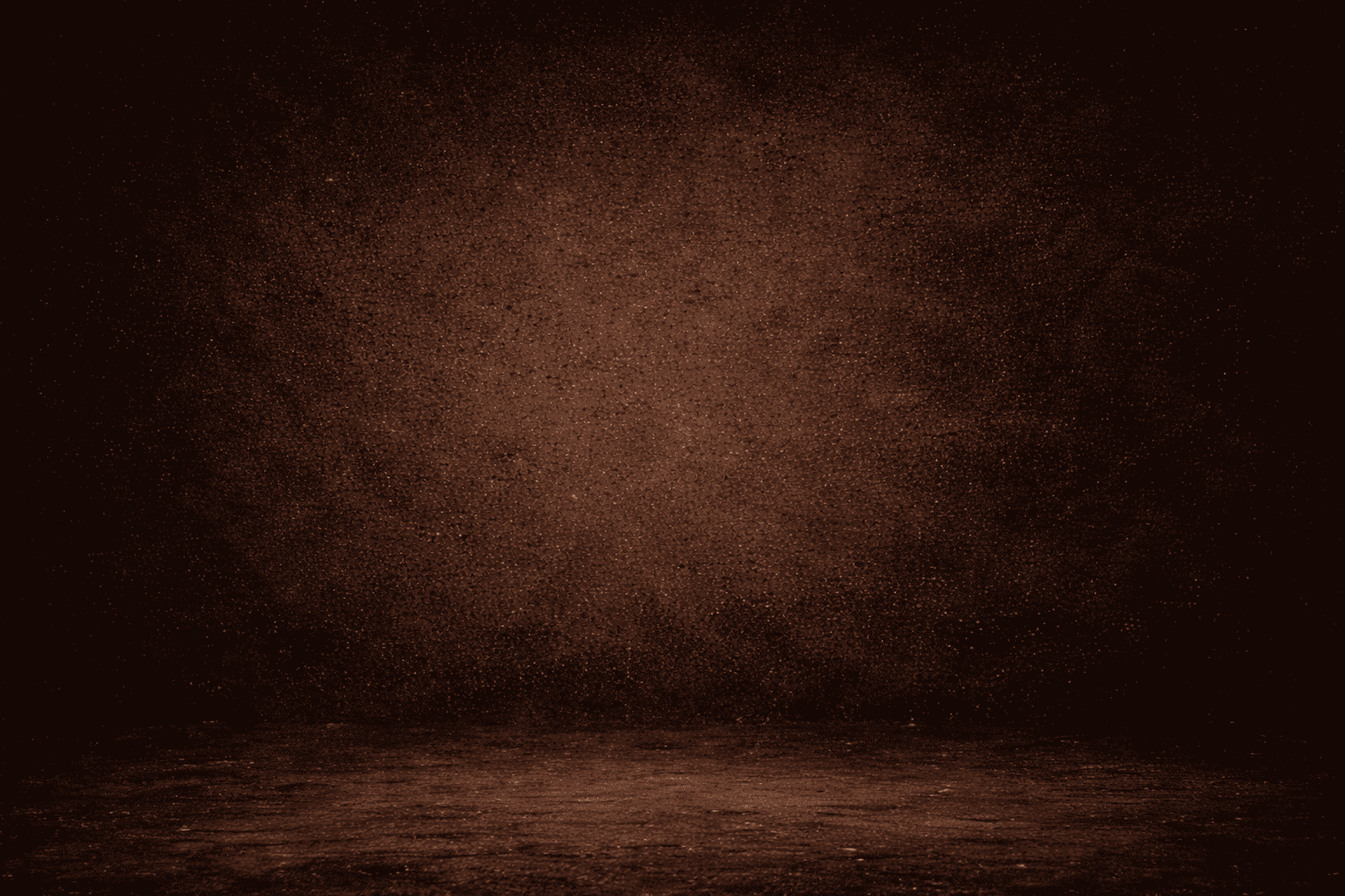 Fondo color cobre difuminado con negro, tiene profundidad y el estilo es mistico