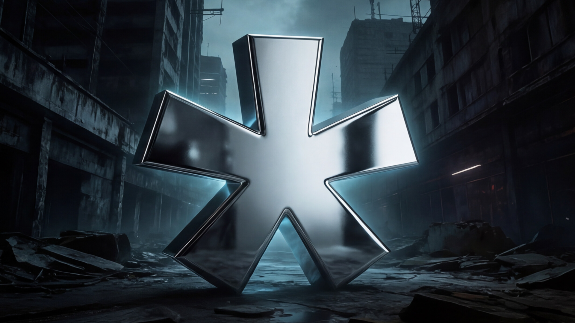 four people standing on edge of mountain