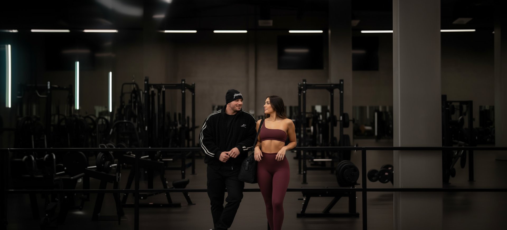 an abstract photo of a curved building with a blue sky in the background