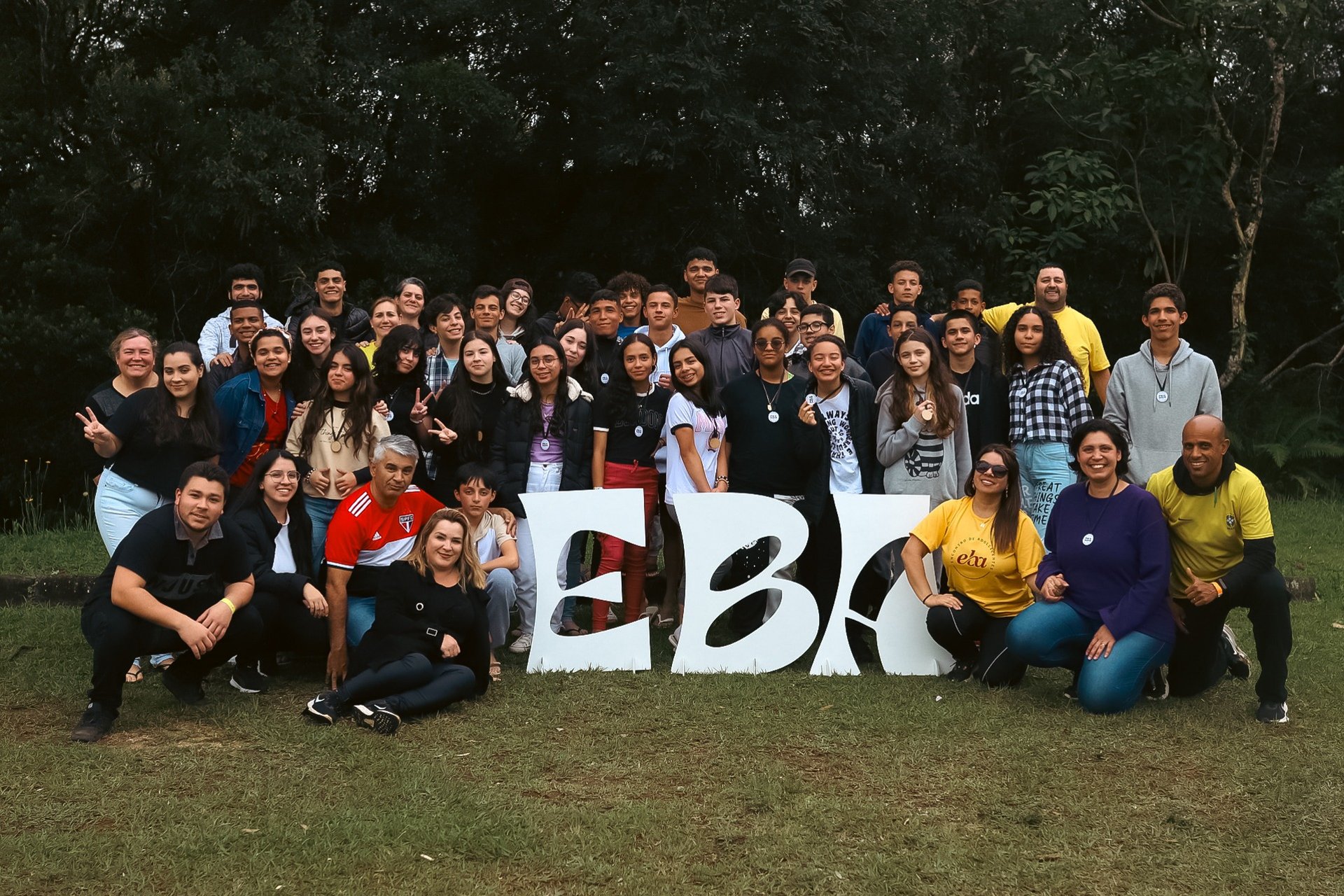 an abstract photo of a curved building with a blue sky in the background