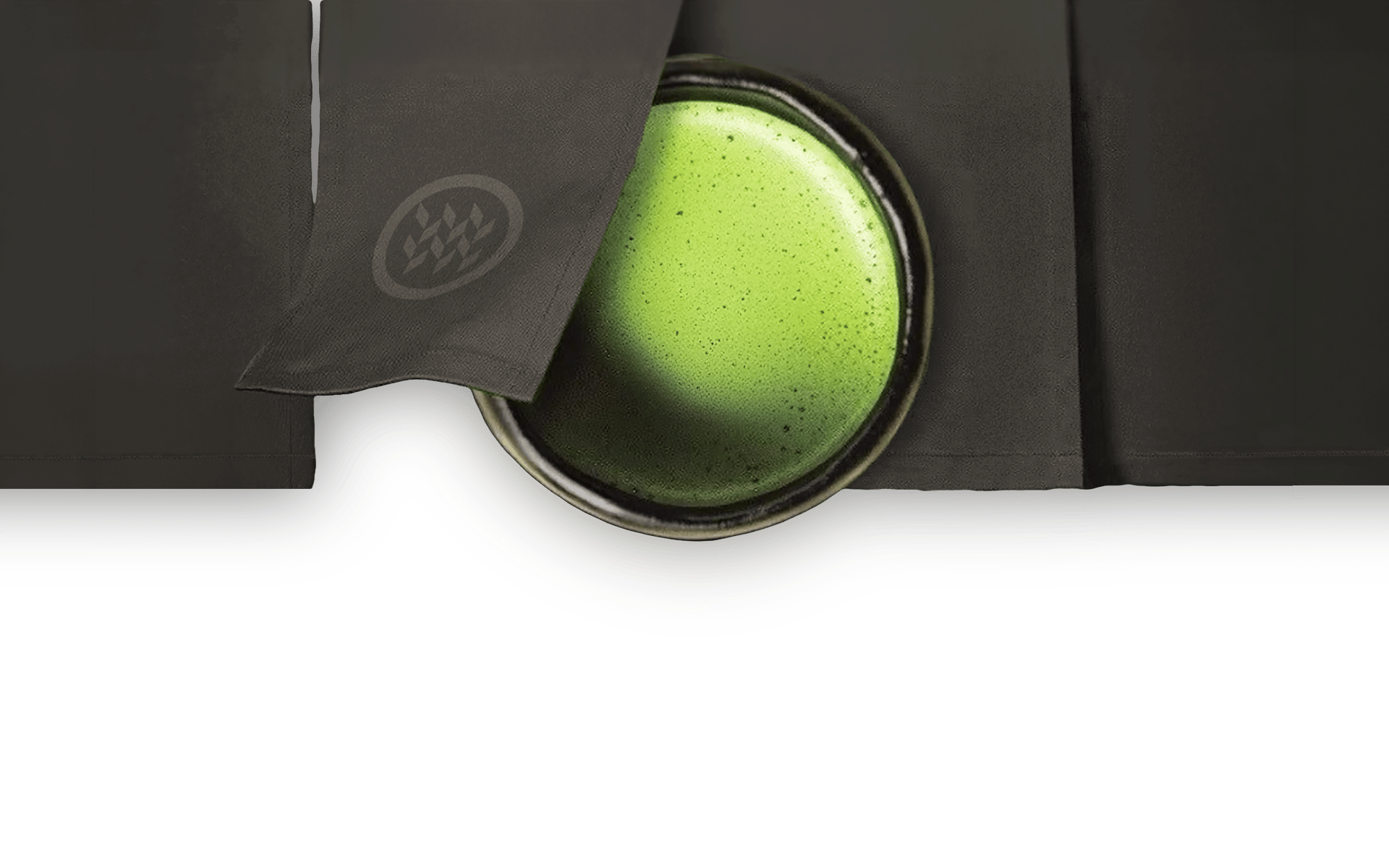 an abstract photo of a curved building with a blue sky in the background