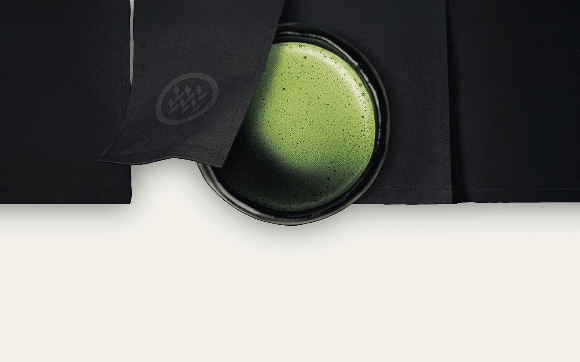 an abstract photo of a curved building with a blue sky in the background