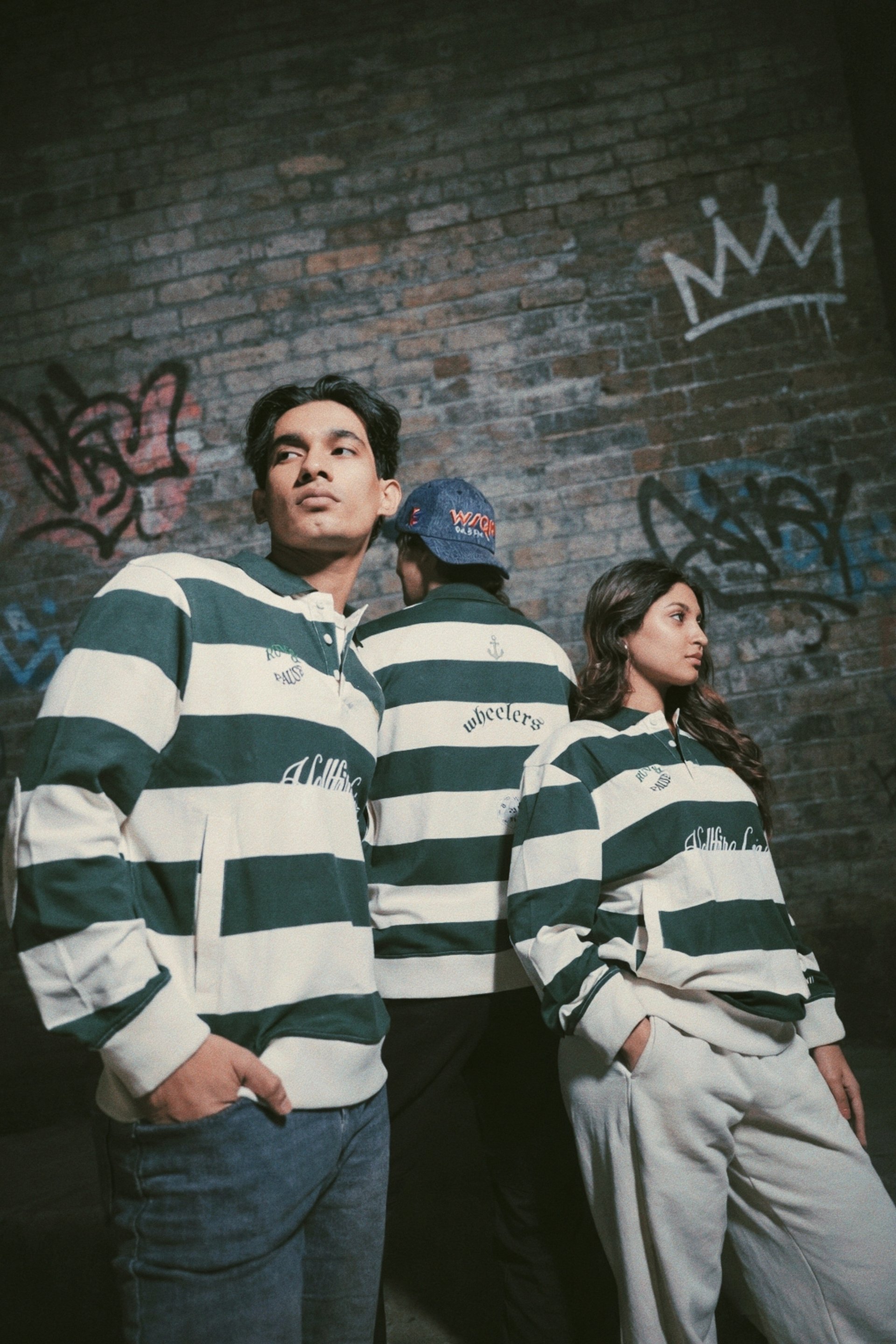 person wearing grey knit sweater