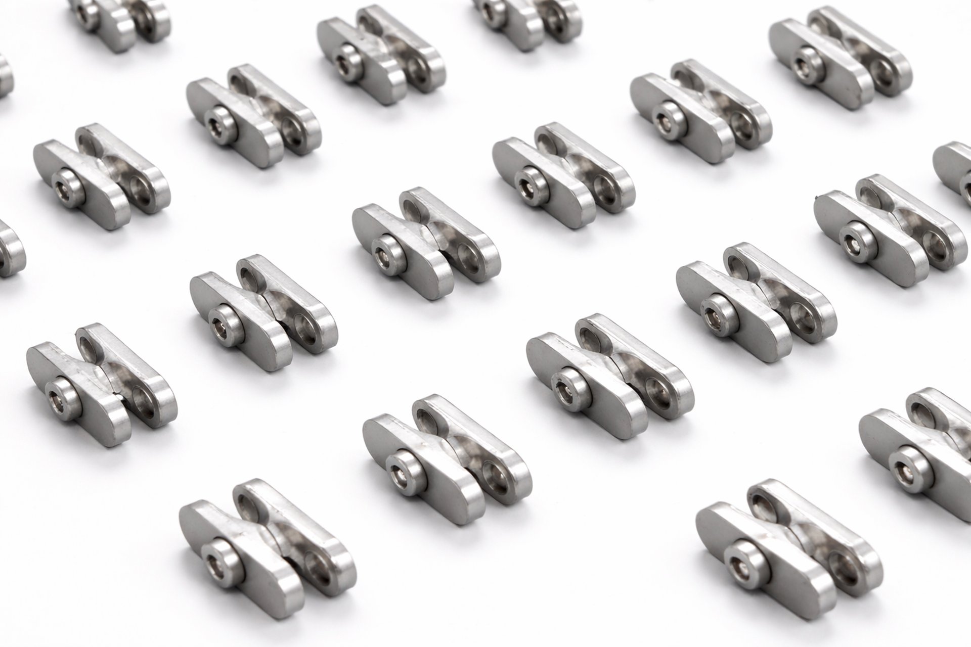 an abstract photo of a curved building with a blue sky in the background