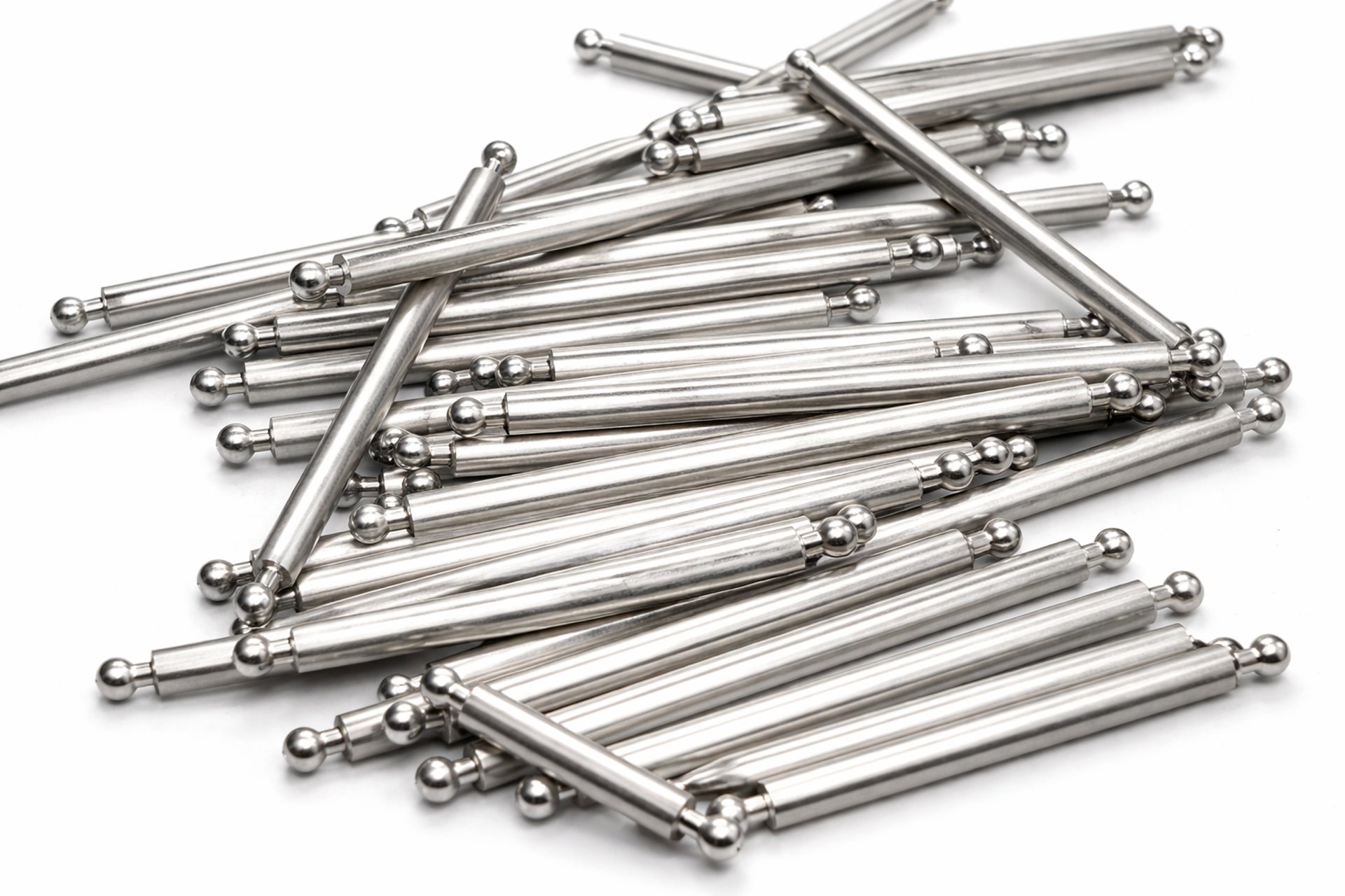 an abstract photo of a curved building with a blue sky in the background