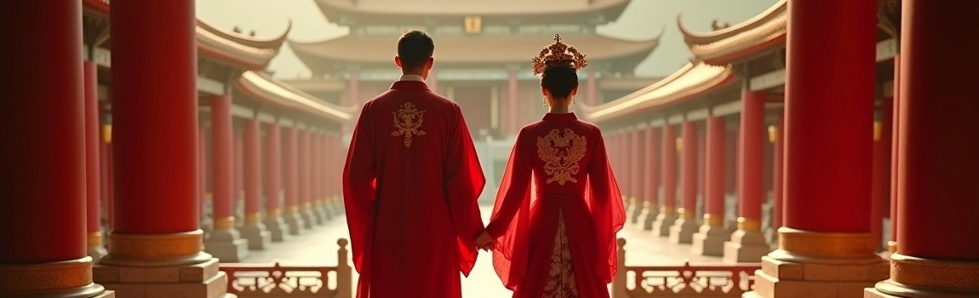 C-Dramas vestimentas casamento tradicional chinês