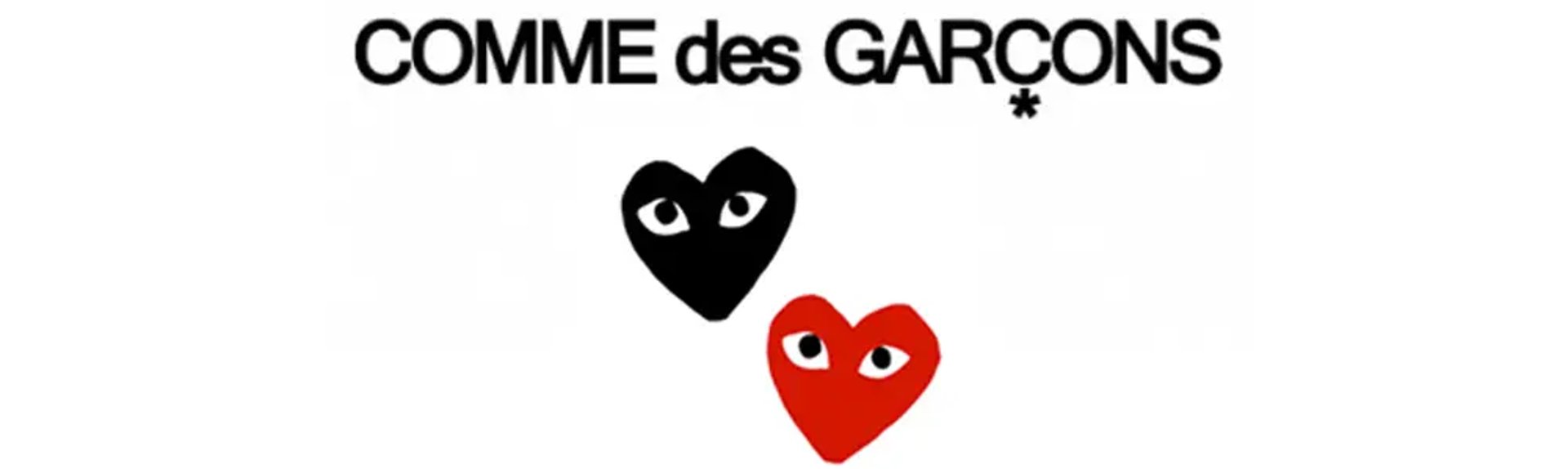 marca asiática comme-des-garcons logotipo