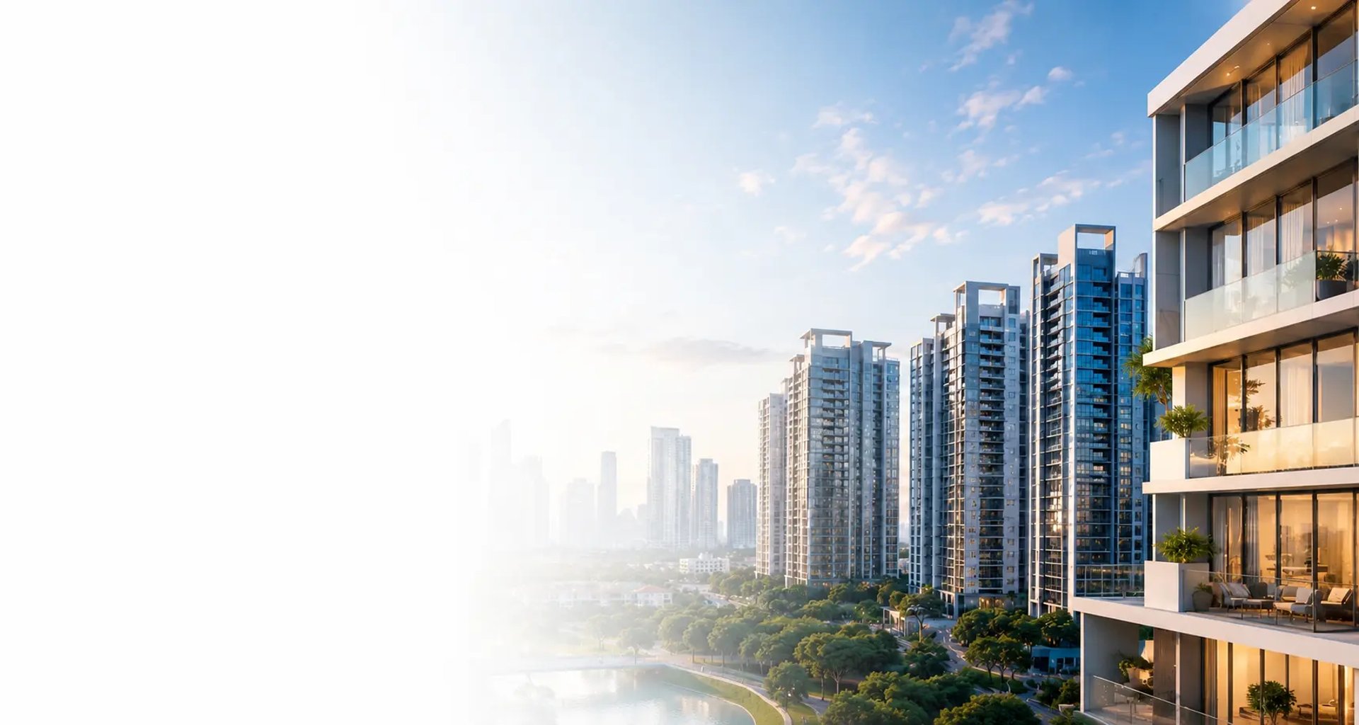 Condo upgrade in Singapore from HDB to condominium with modern skyline view