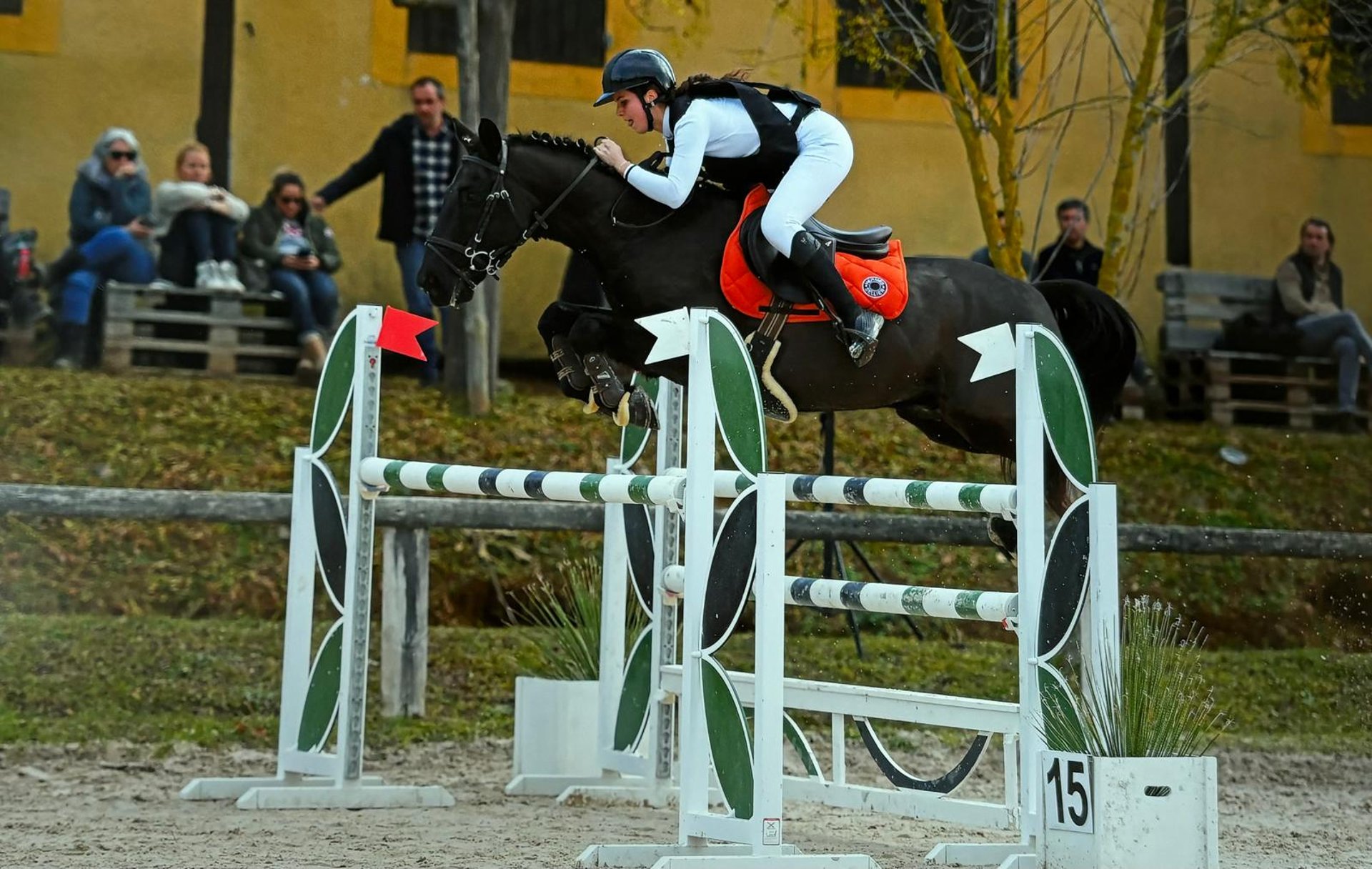 man riding on back of horse