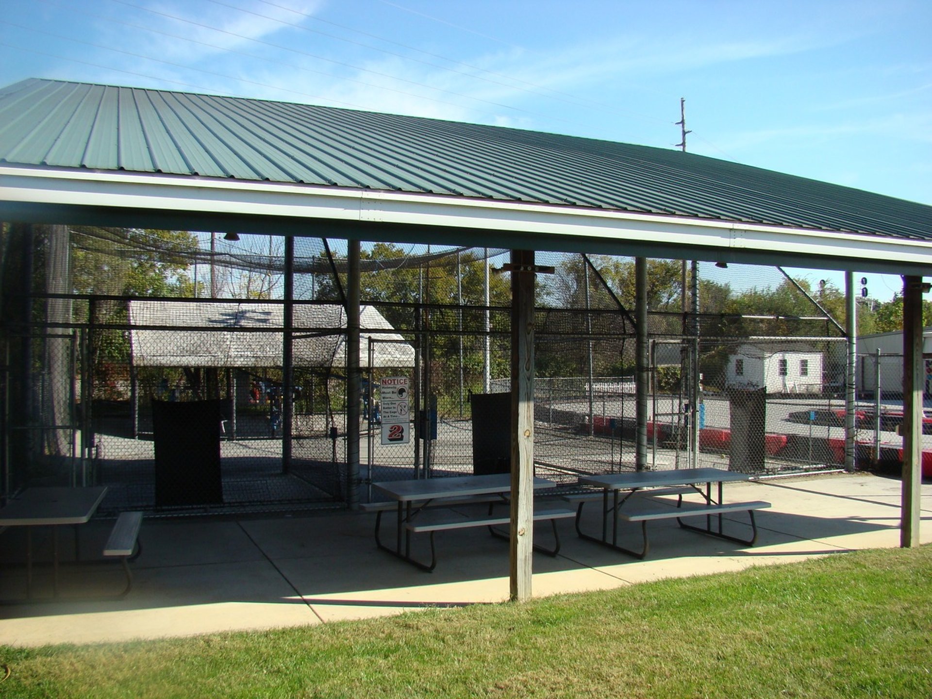 outdoor batting cages