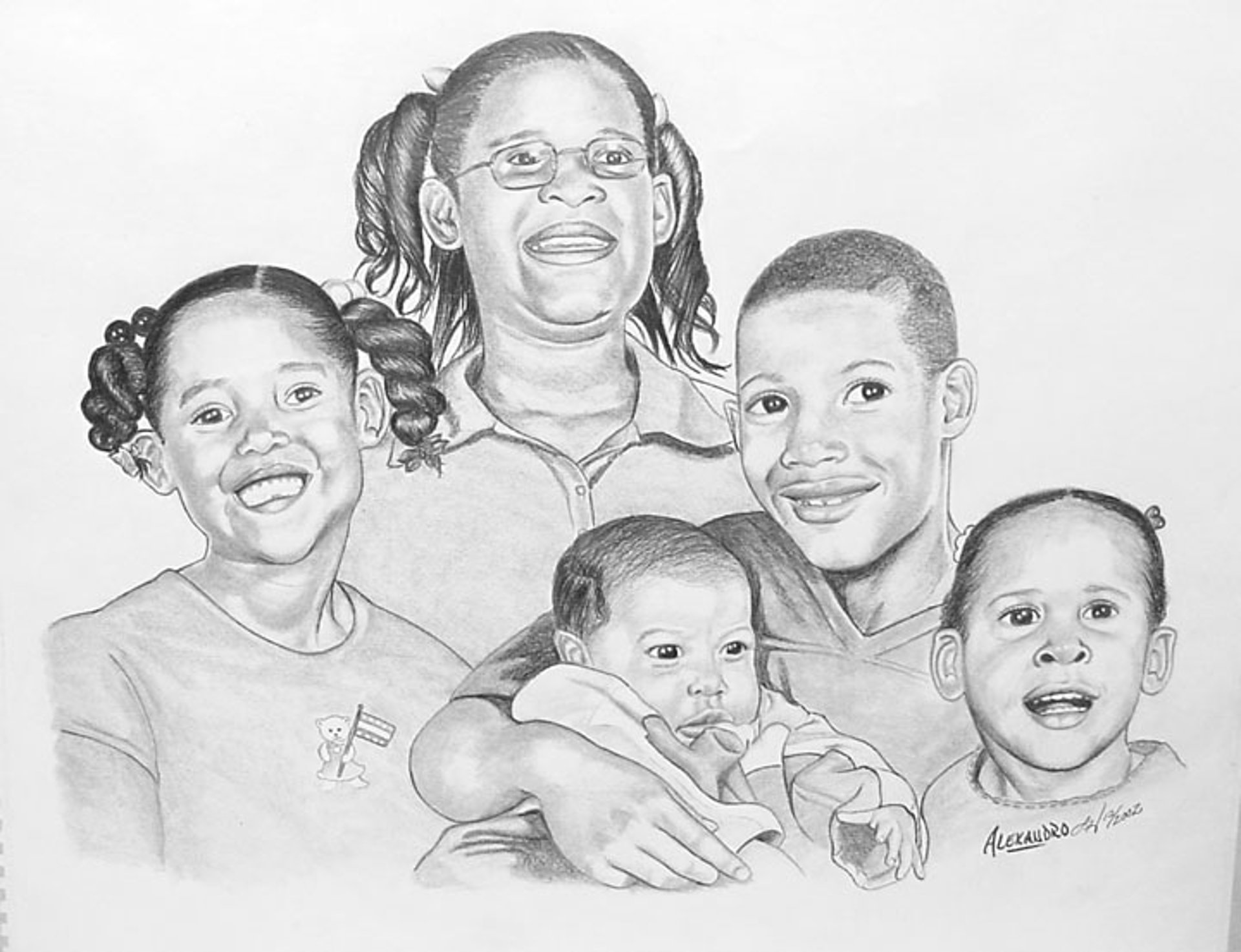 womans face in grayscale