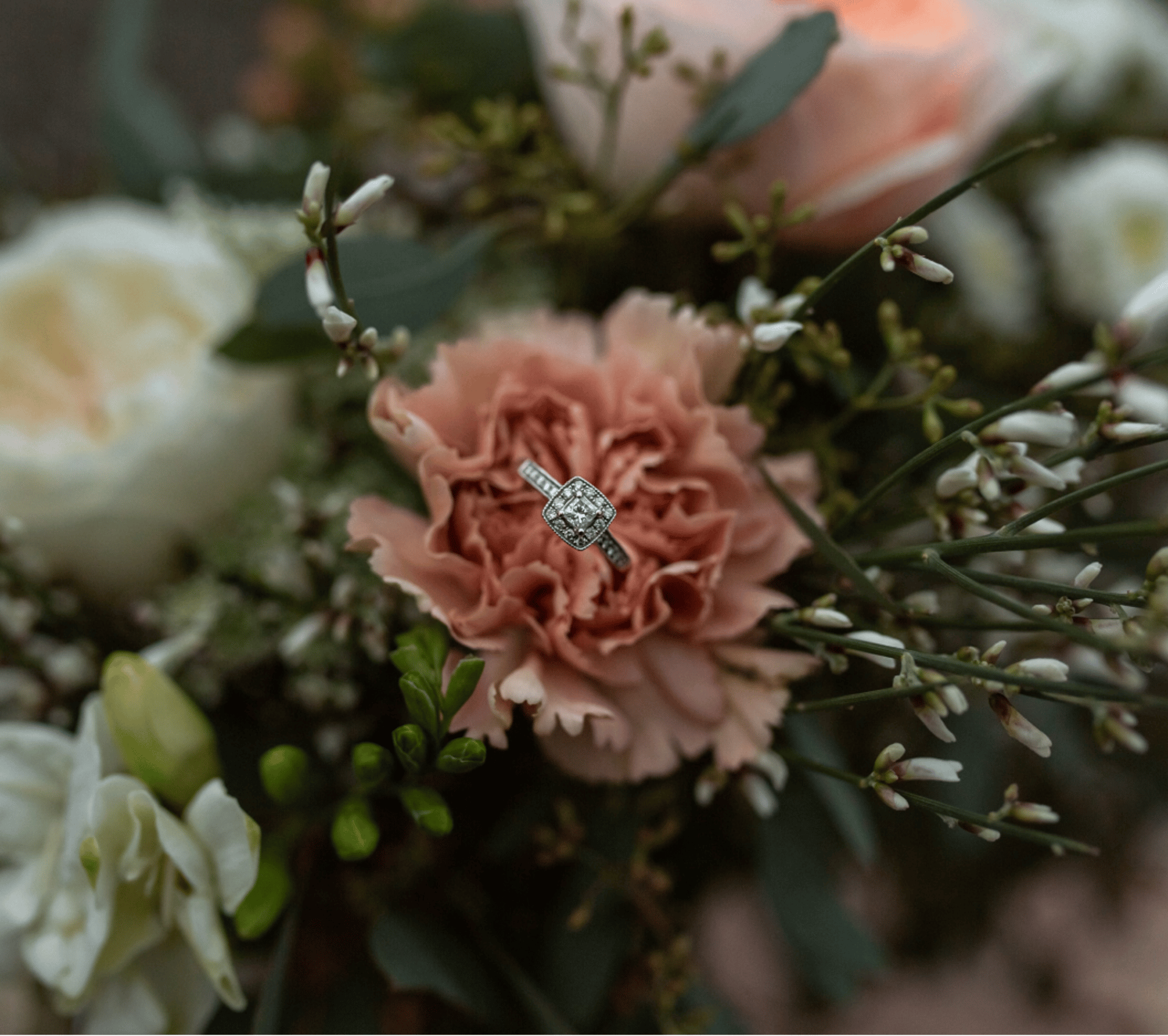 an abstract photo of a curved building with a blue sky in the background