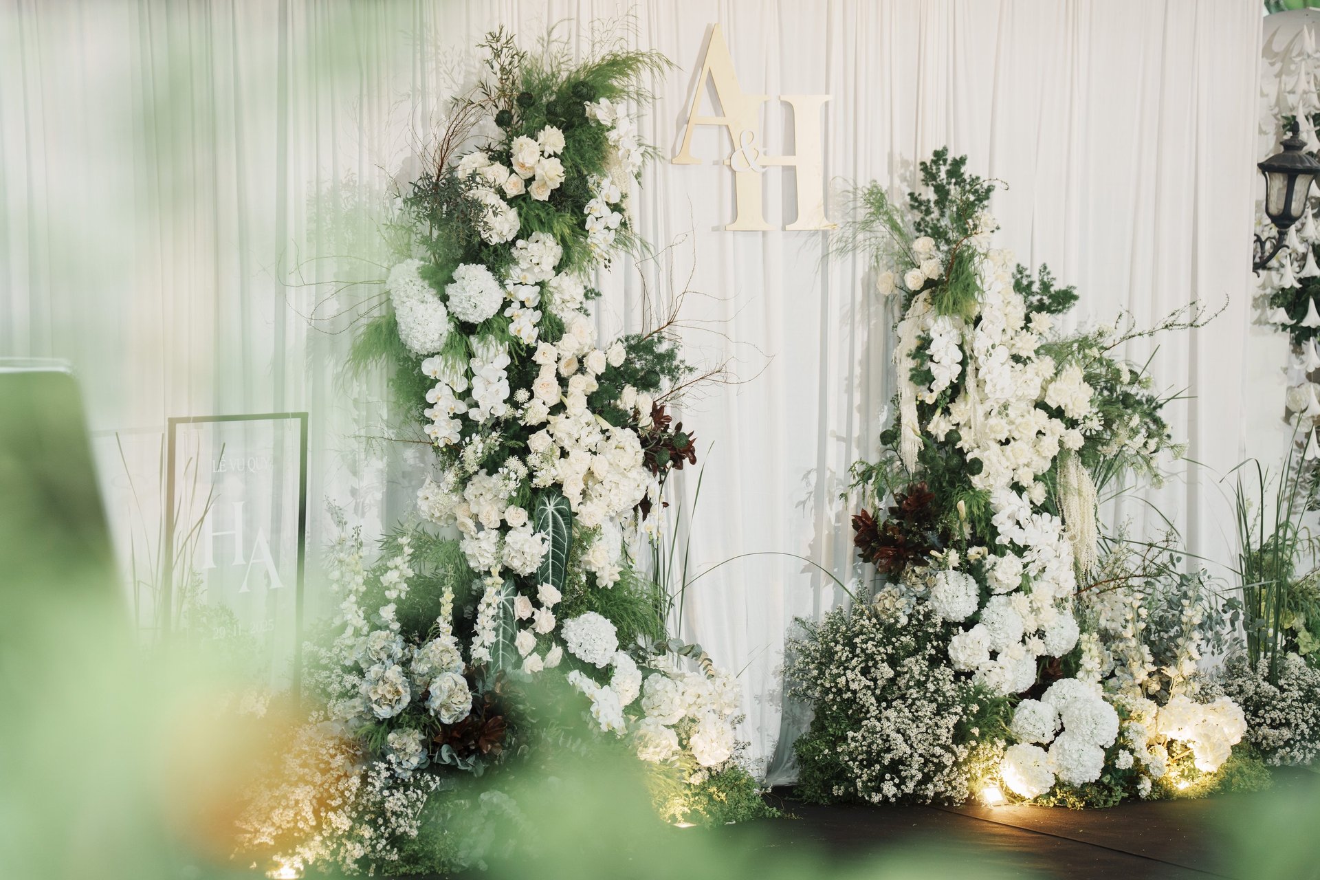 an abstract photo of a curved building with a blue sky in the background