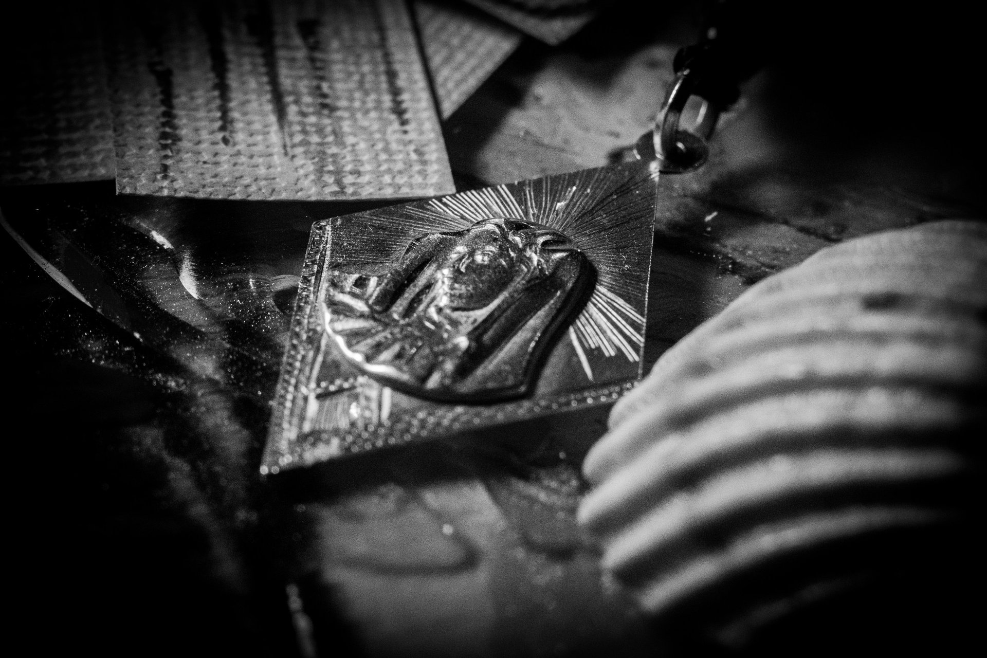 a close up of a tree trunk