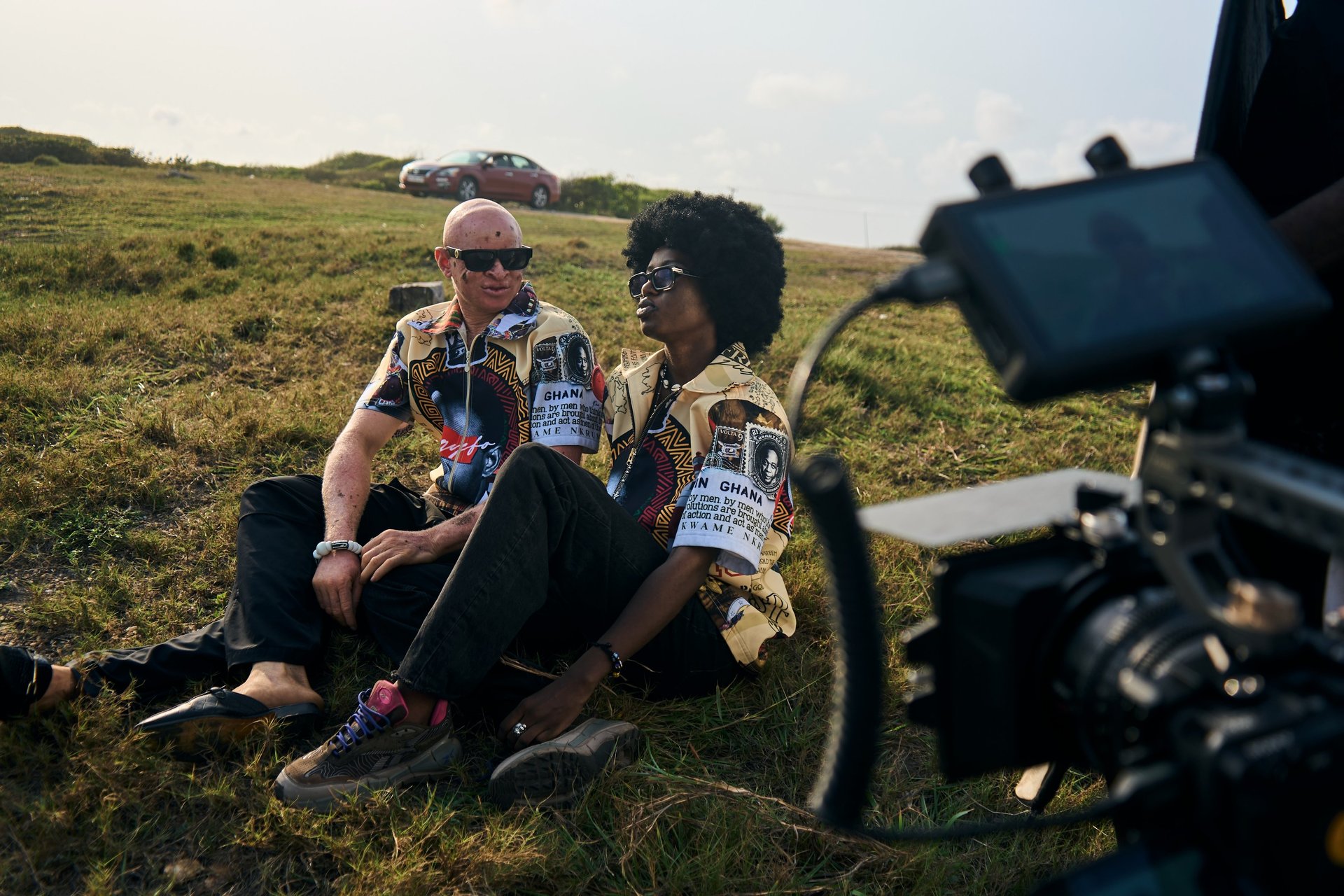 woman holding dried flower