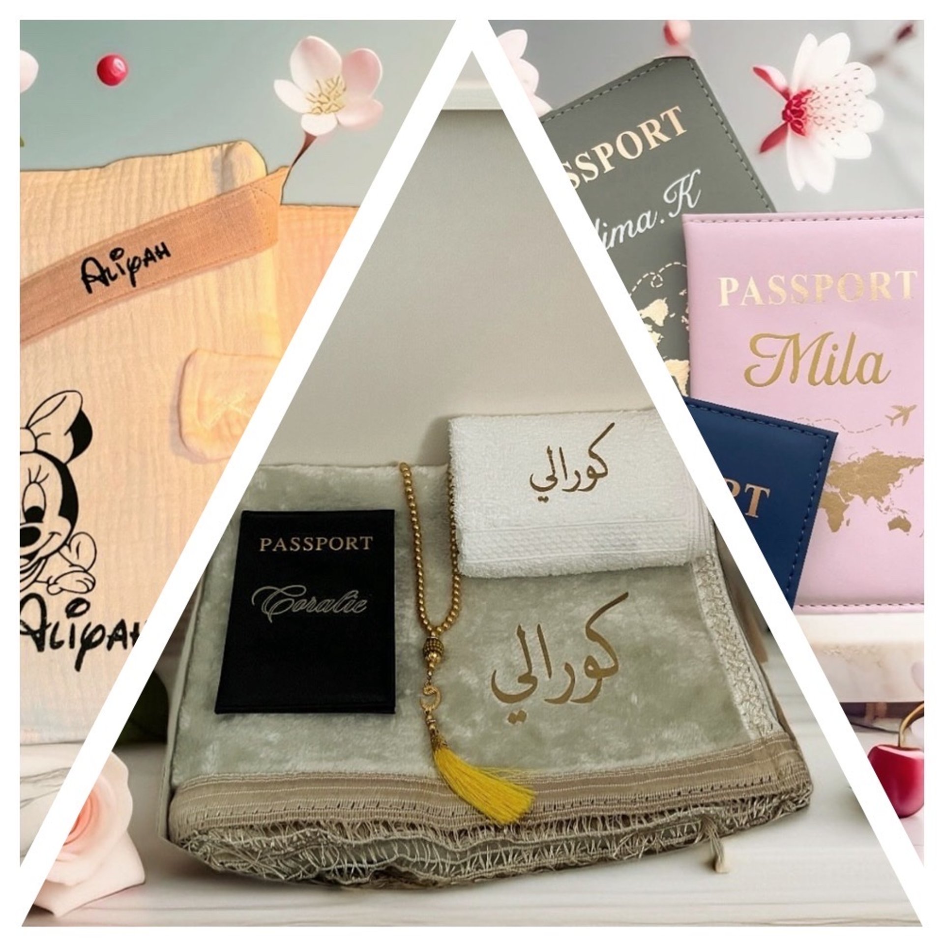 woman holding dried flower