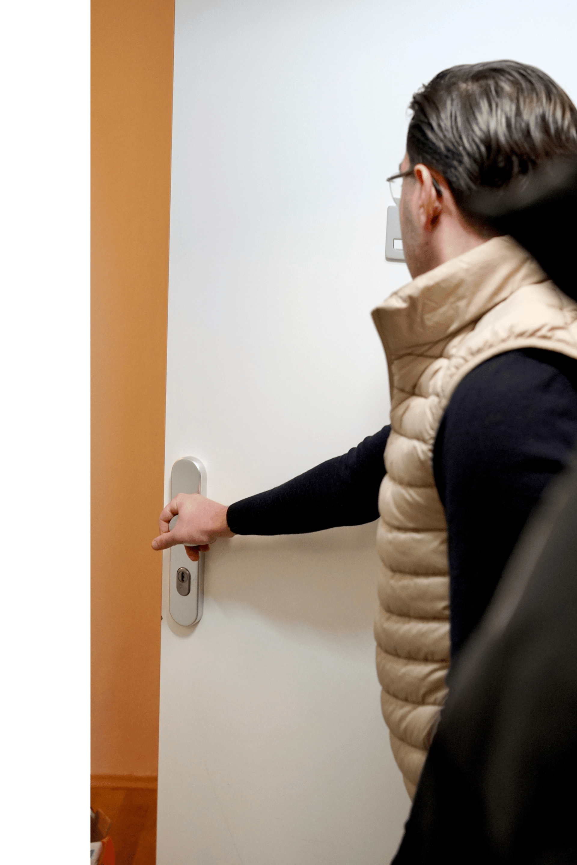 person holding white Android smartphone in white shirt