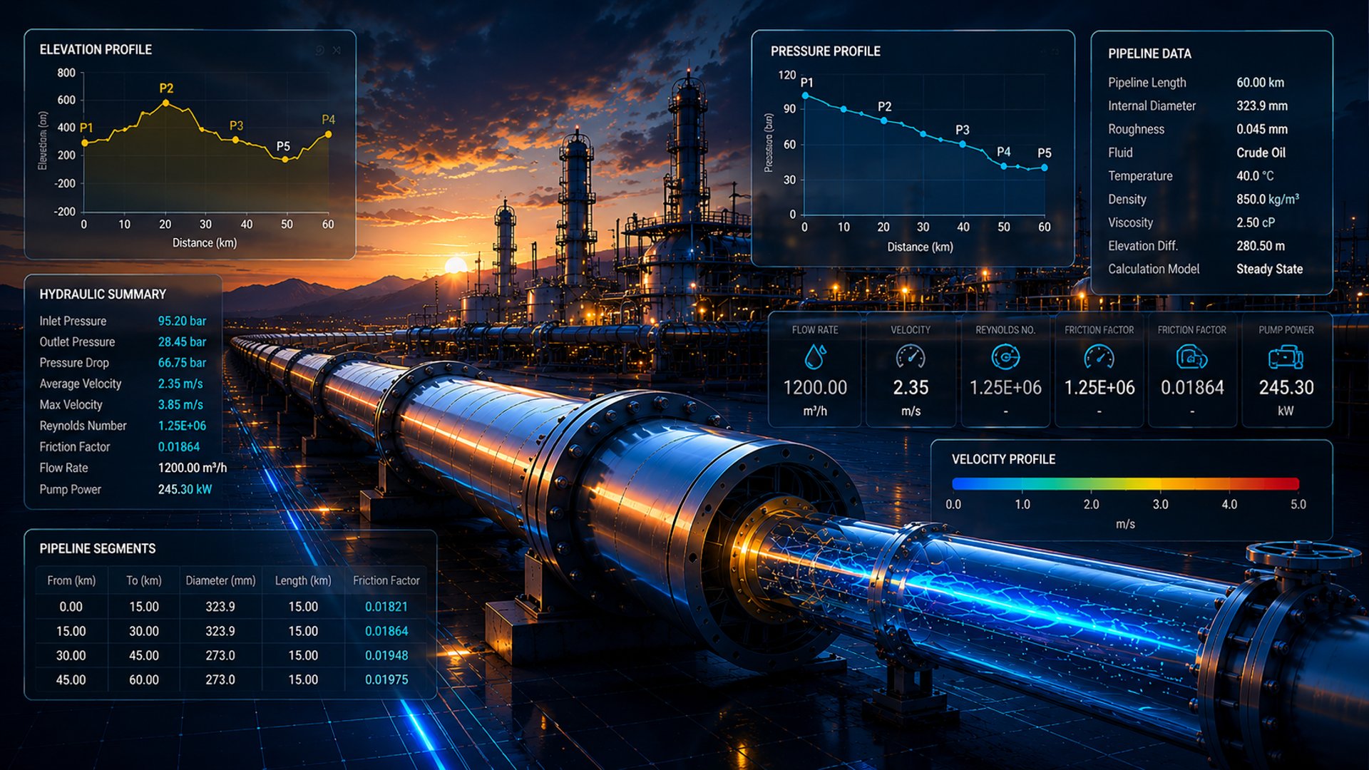 an abstract photo of a curved building with a blue sky in the background