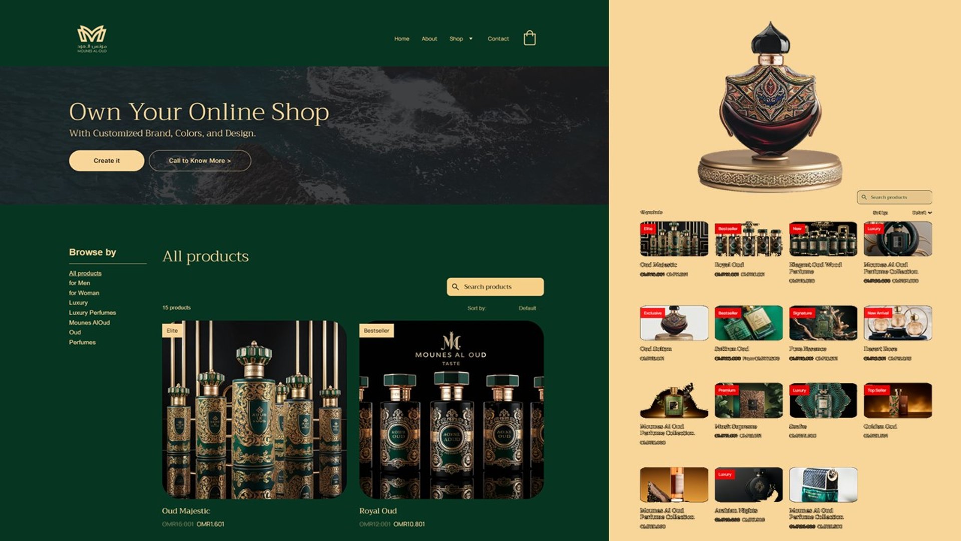 an abstract photo of a curved building with a blue sky in the background