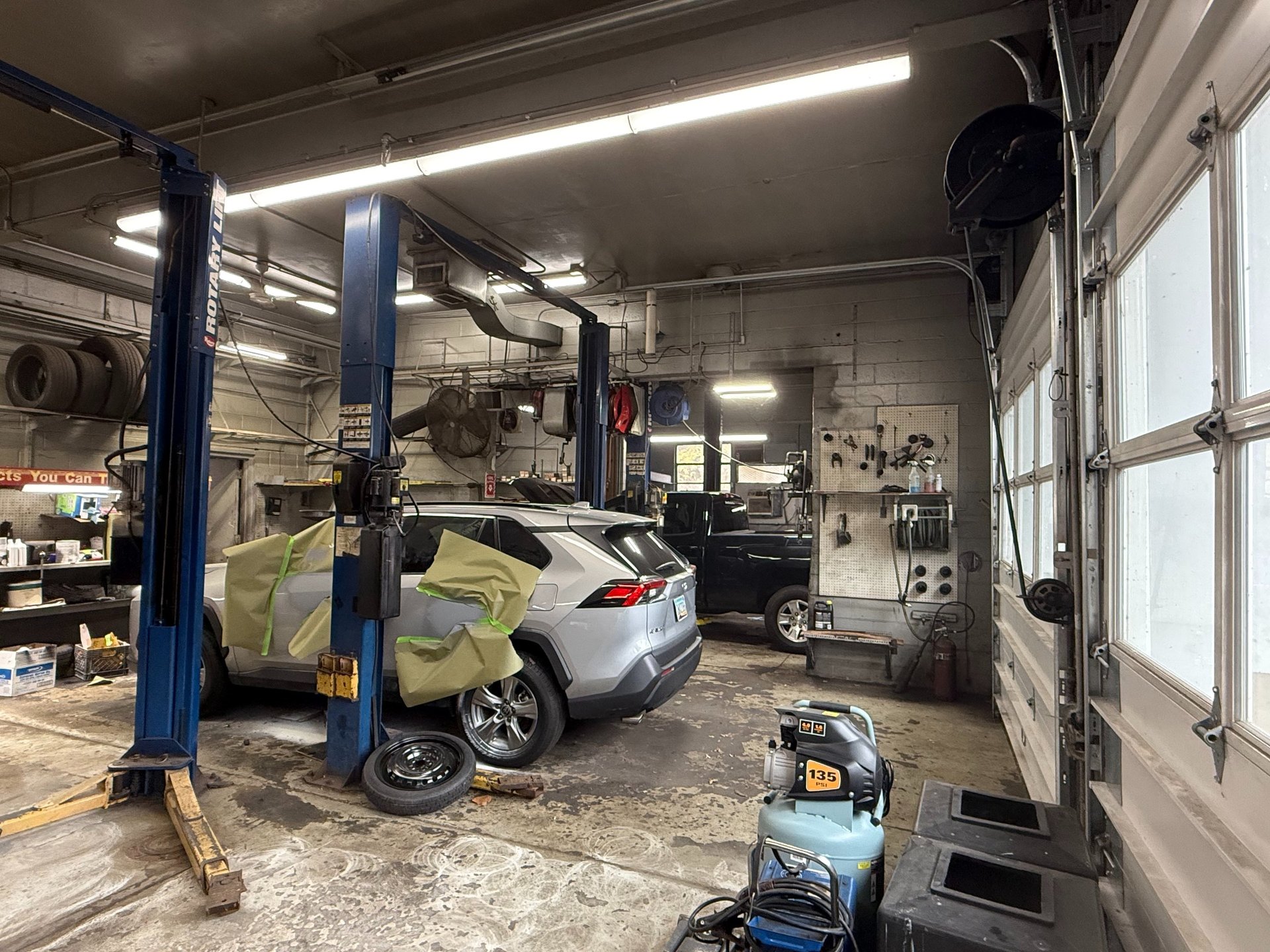 a person digging in the dirt