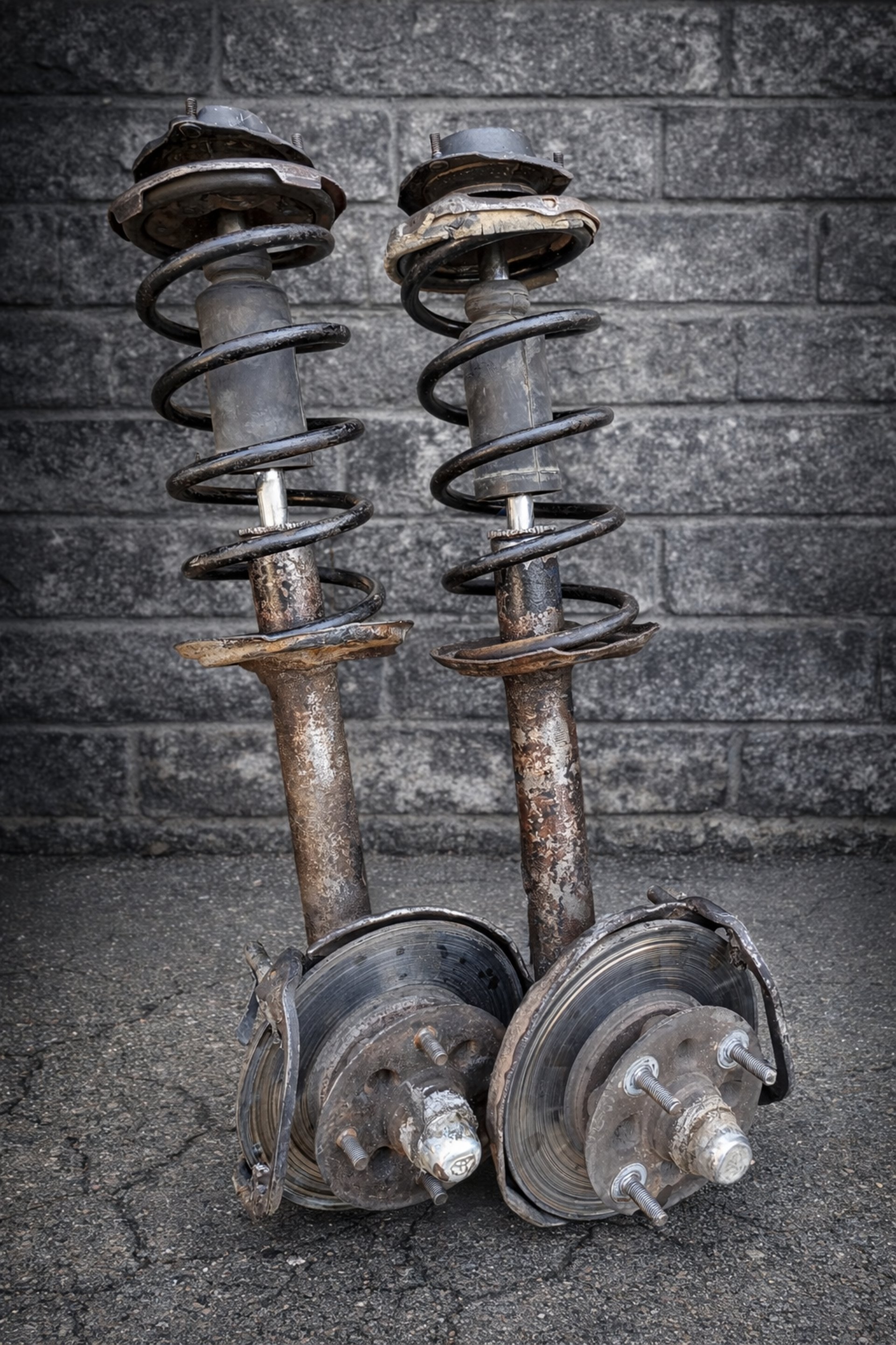 black and brown leather padded tub sofa
