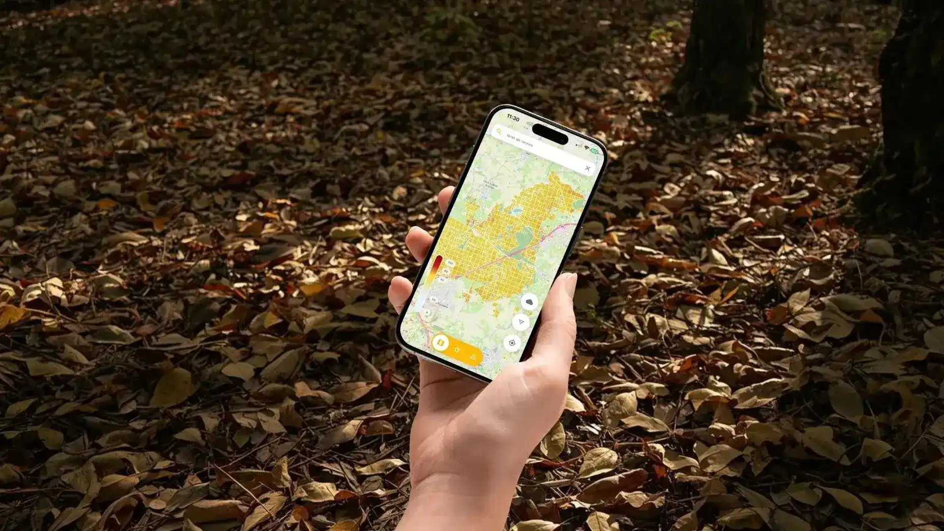 an abstract photo of a curved building with a blue sky in the background