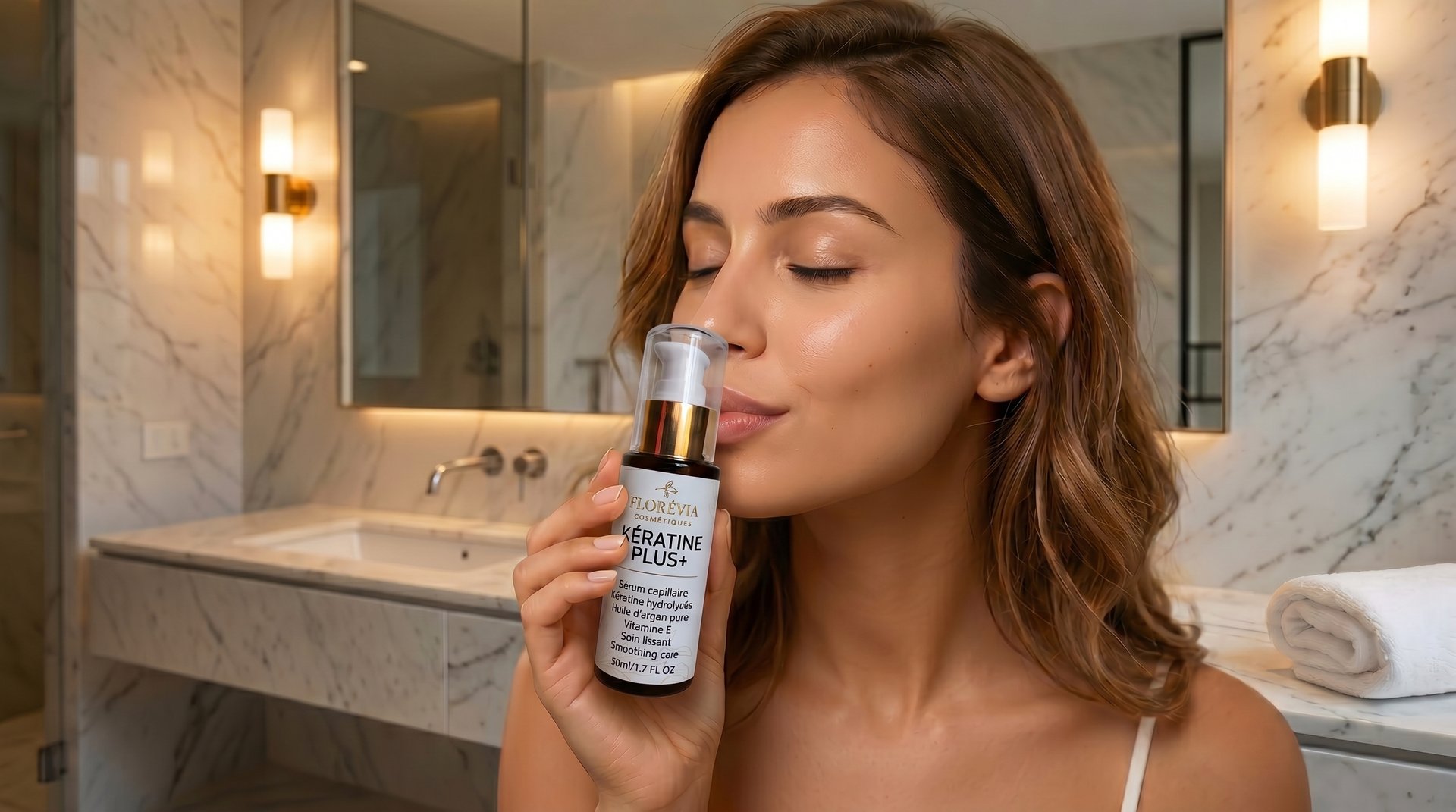 Gamme sérums visage naturels Florevia – vitamine C, acide hyaluronique