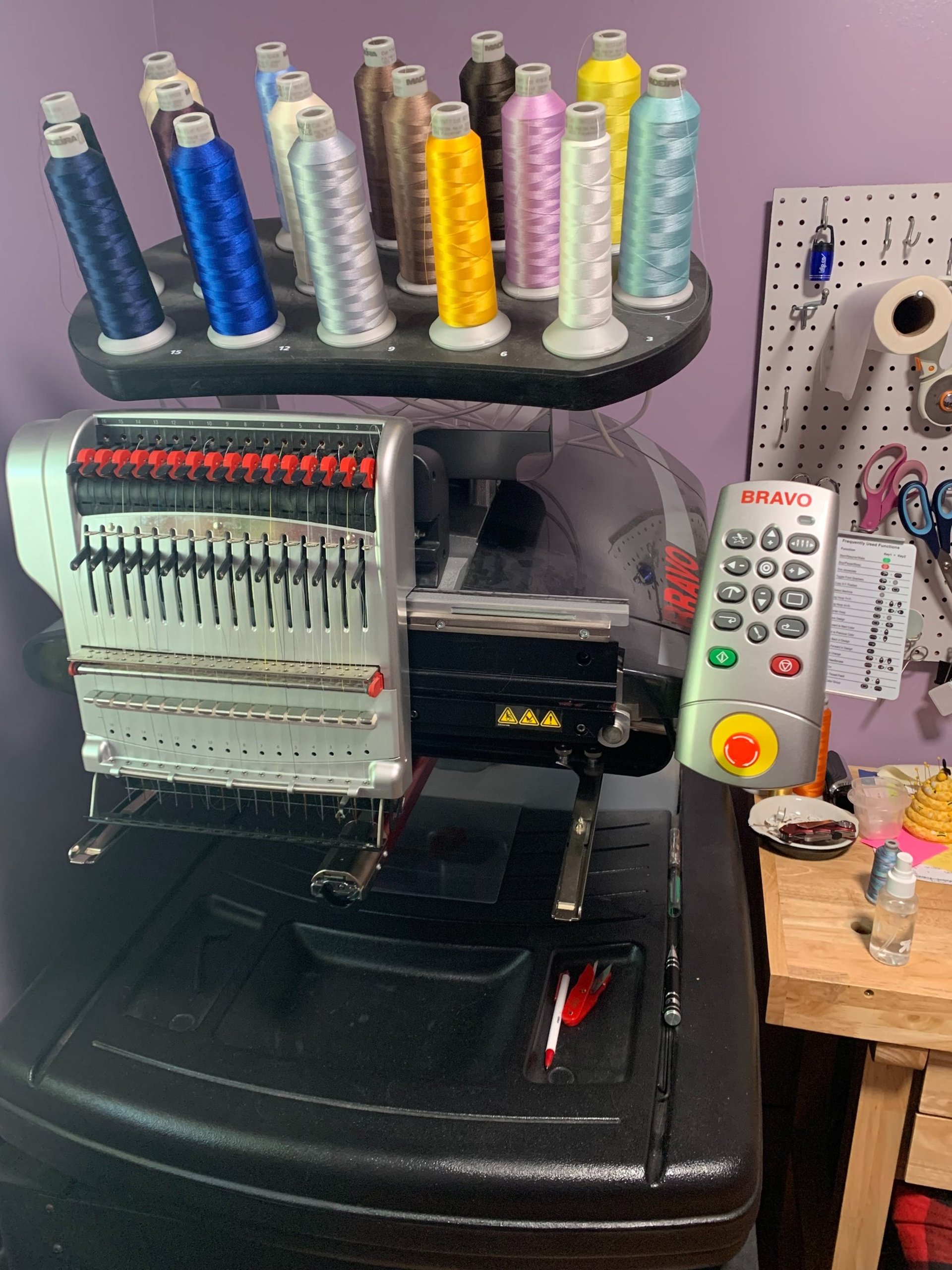 a machine that is sitting in a room