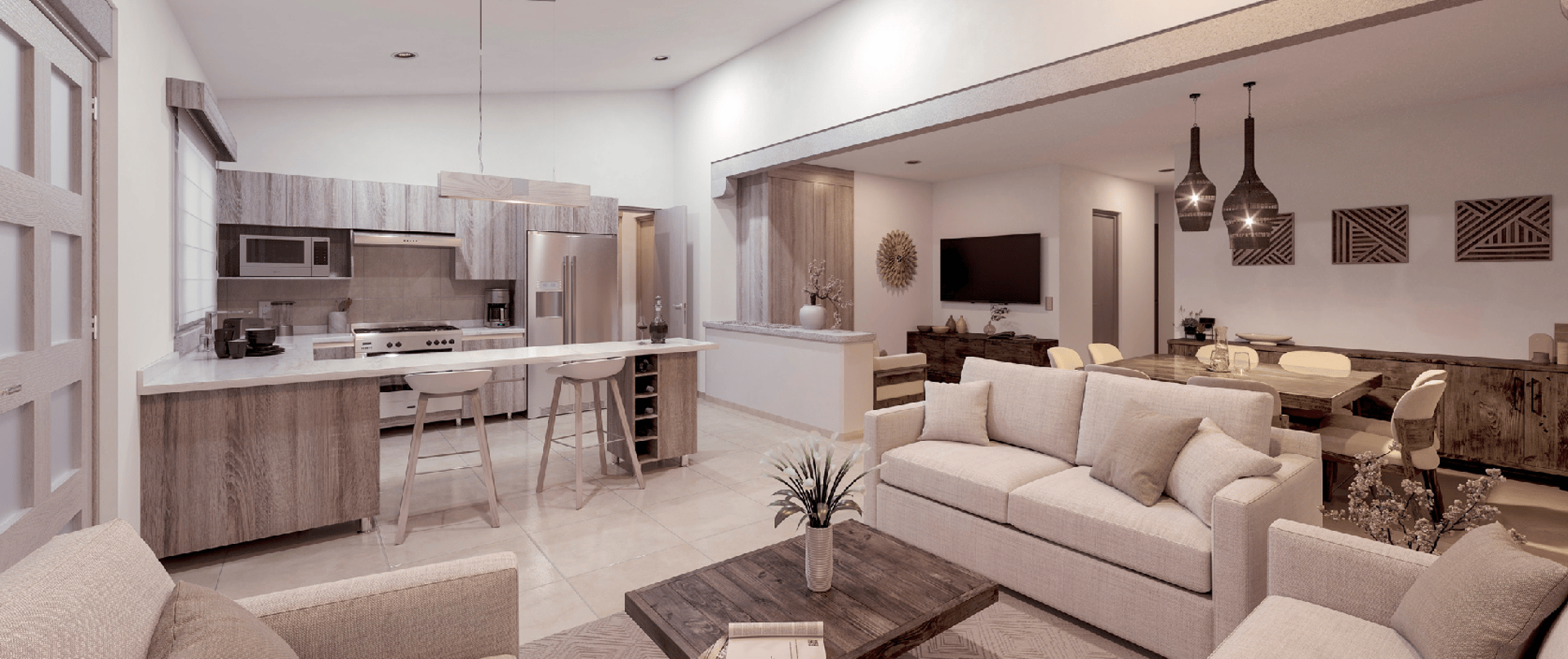 an abstract photo of a curved building with a blue sky in the background