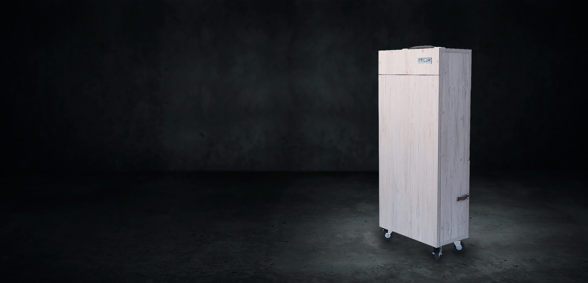 person wearing grey knit sweater