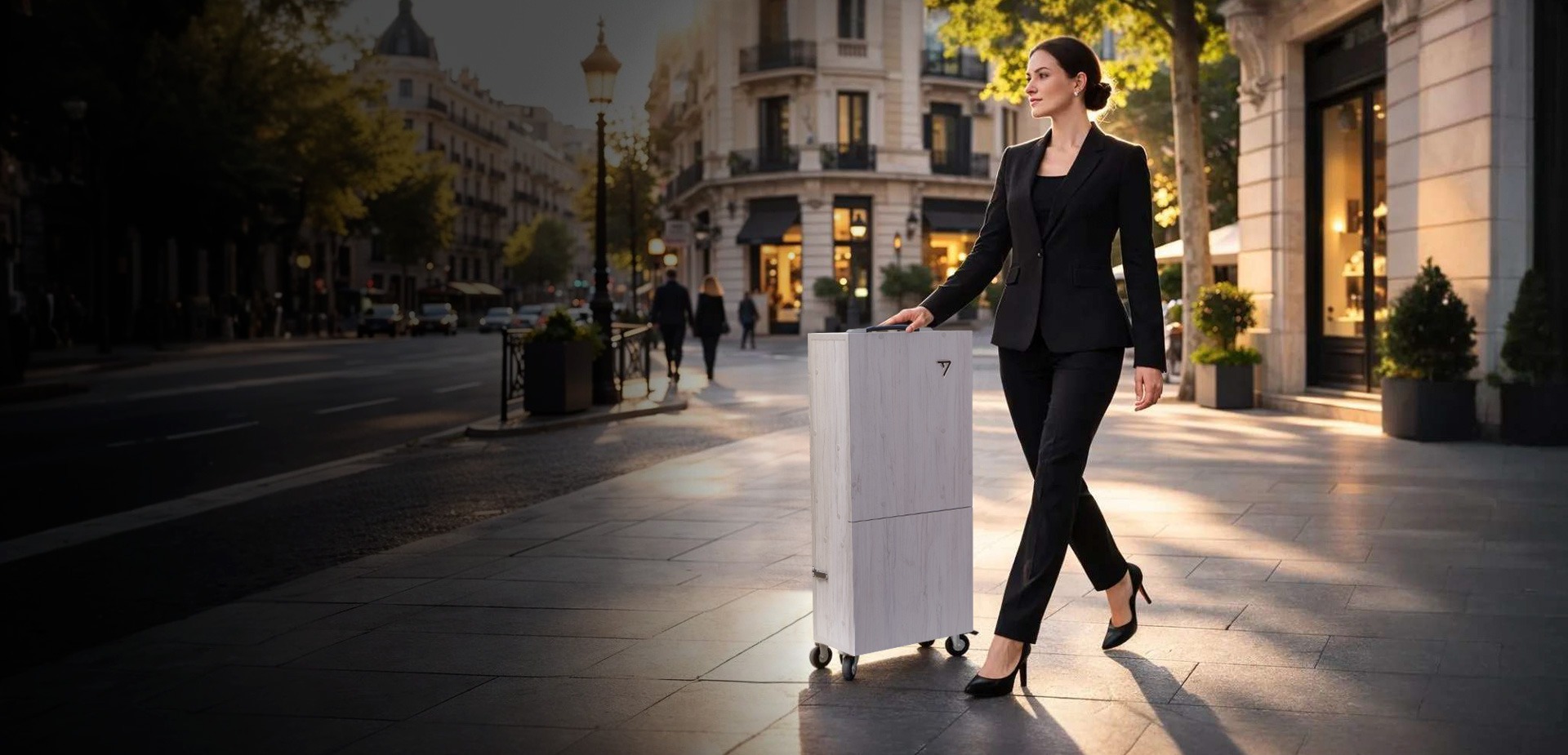 person wearing grey knit sweater