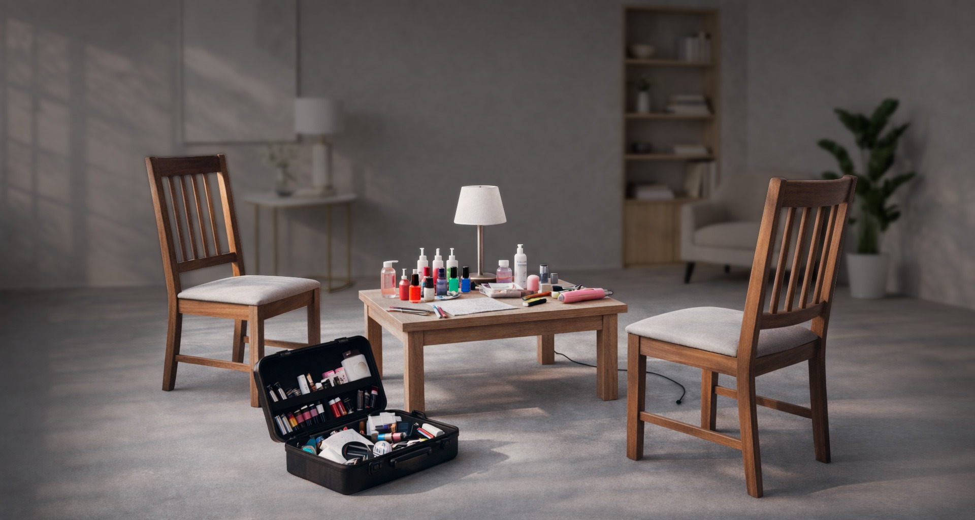 an abstract photo of a curved building with a blue sky in the background