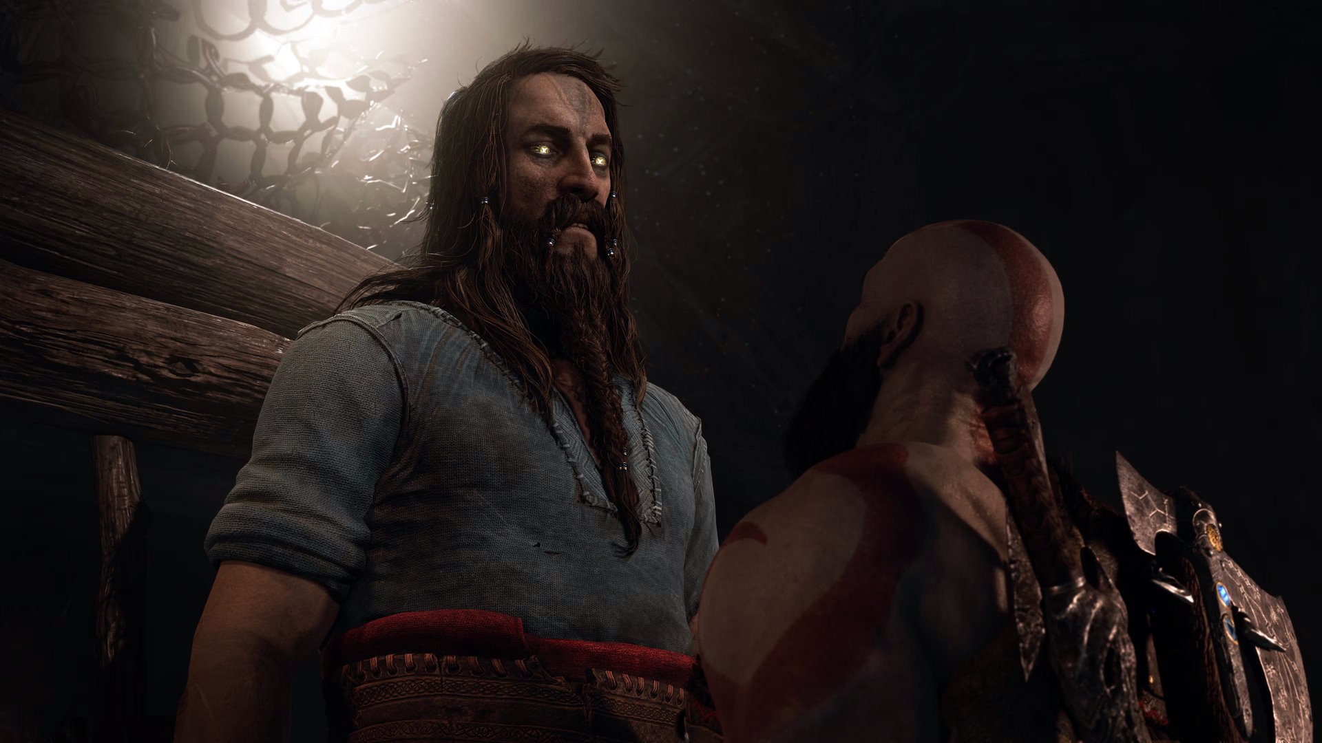 an abstract photo of a curved building with a blue sky in the background