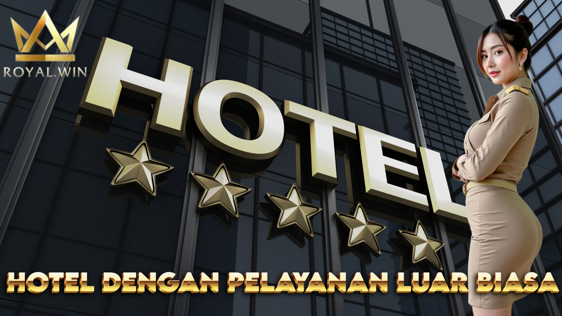 Staf Royal Indonesia Hotel yang siap melayani dengan standar tinggi untuk memberikan pengalaman luar biasa.