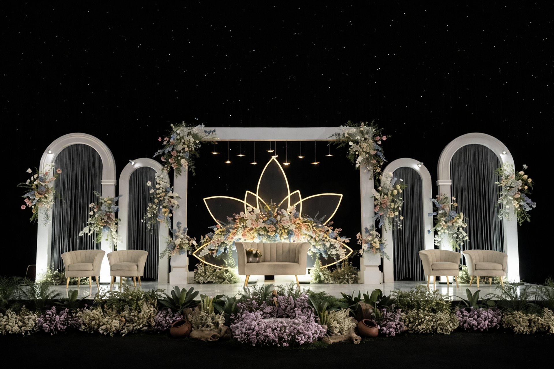 black and white bed linen